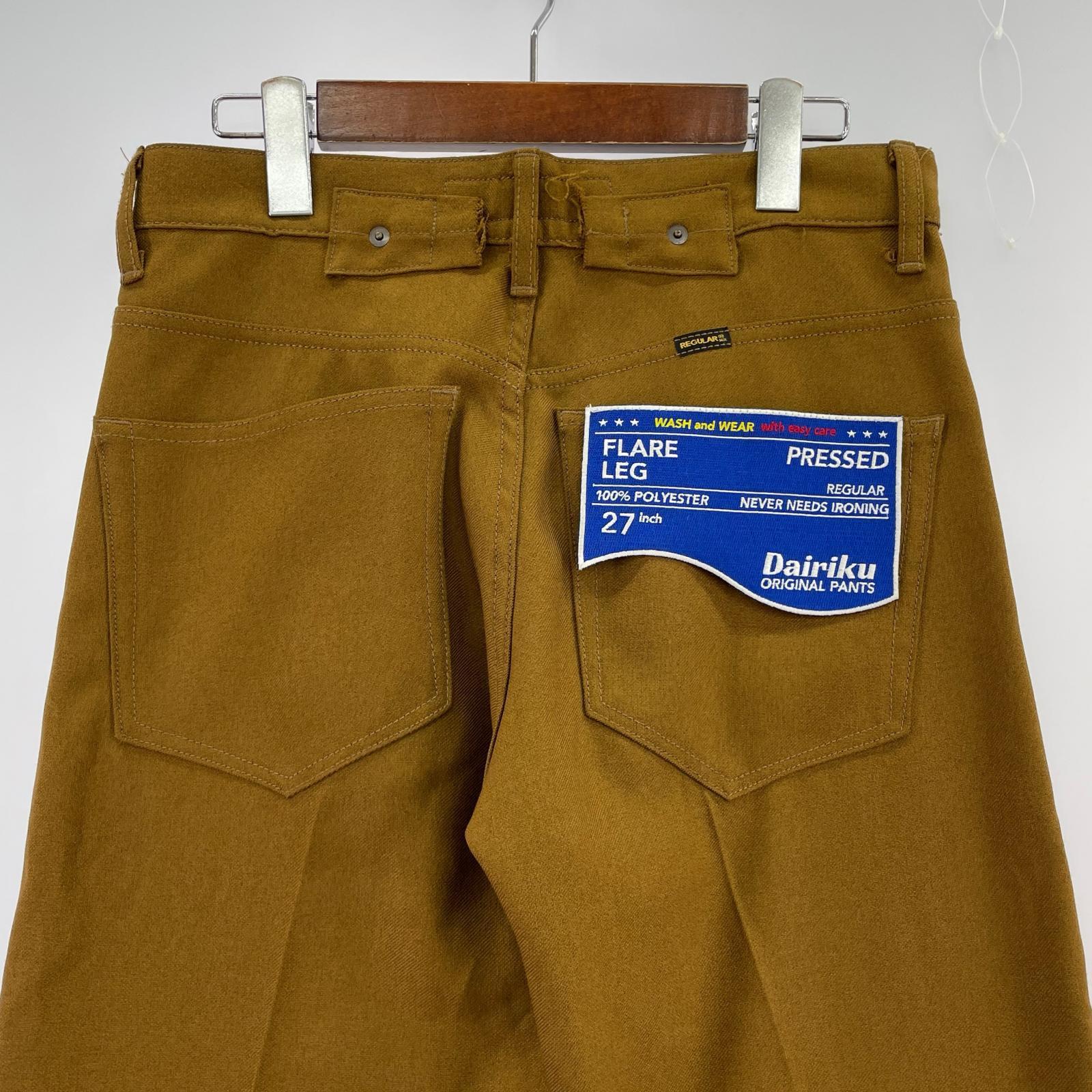 パンツ 21SS Flasher Pressed Pants ブラウン