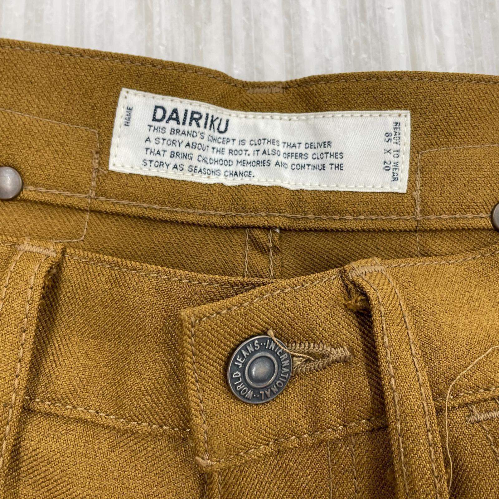 パンツ 21SS Flasher Pressed Pants ブラウン
