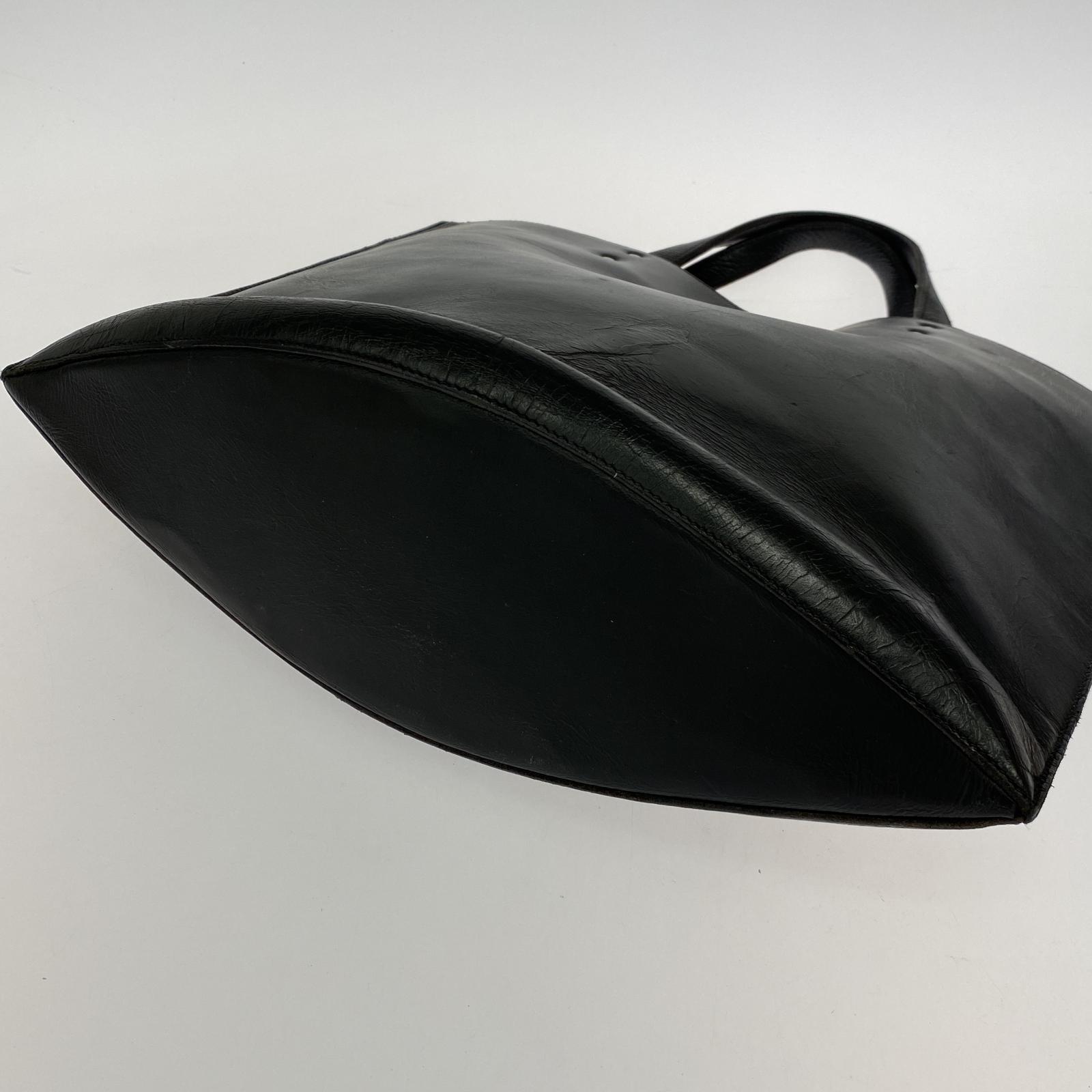 その他バッグ レザートート ブラック