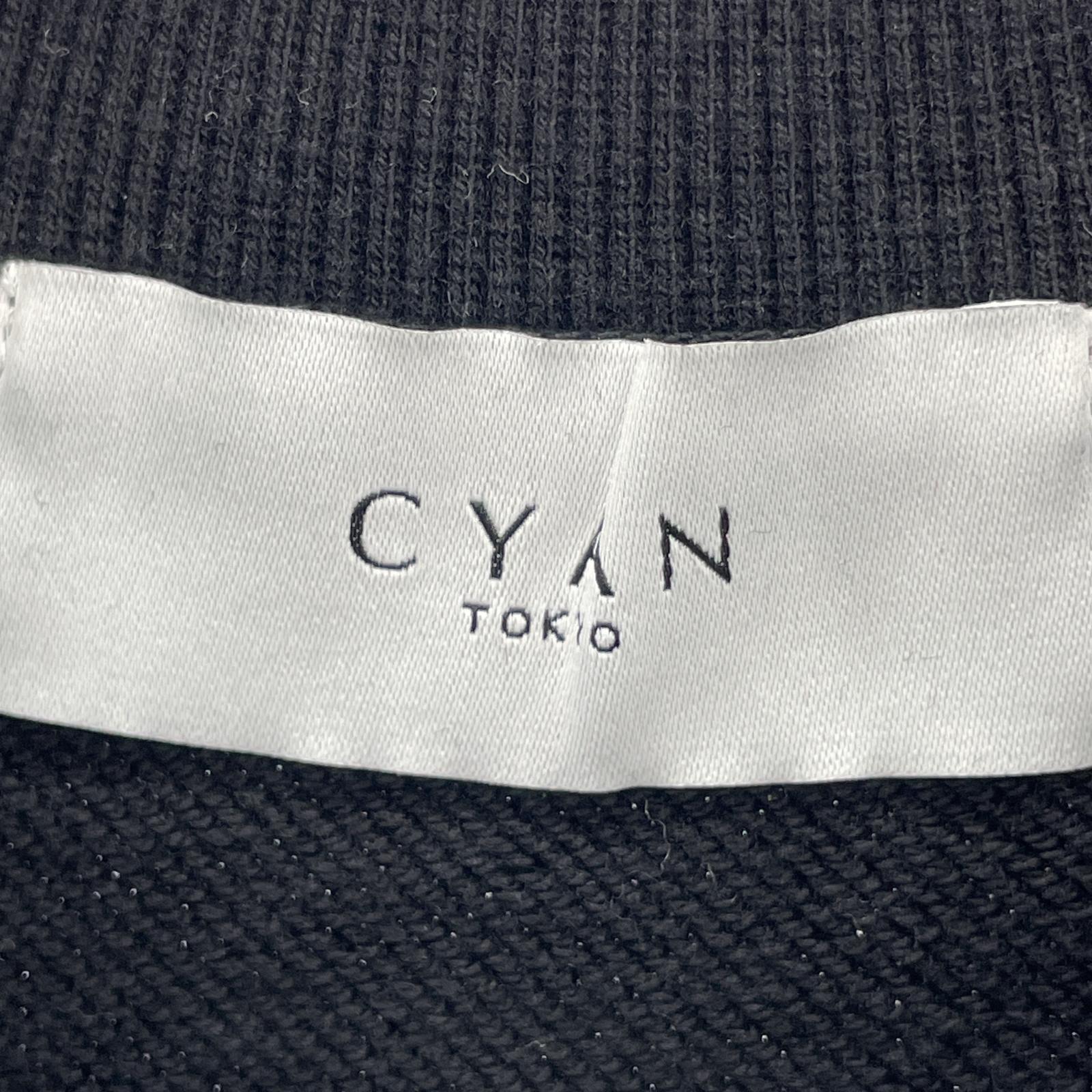 スウェット CYAN TOKYO 24AW ブラック