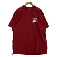 その他トップス STUSSY SK8MAN Tシャツ レッド XL レッド