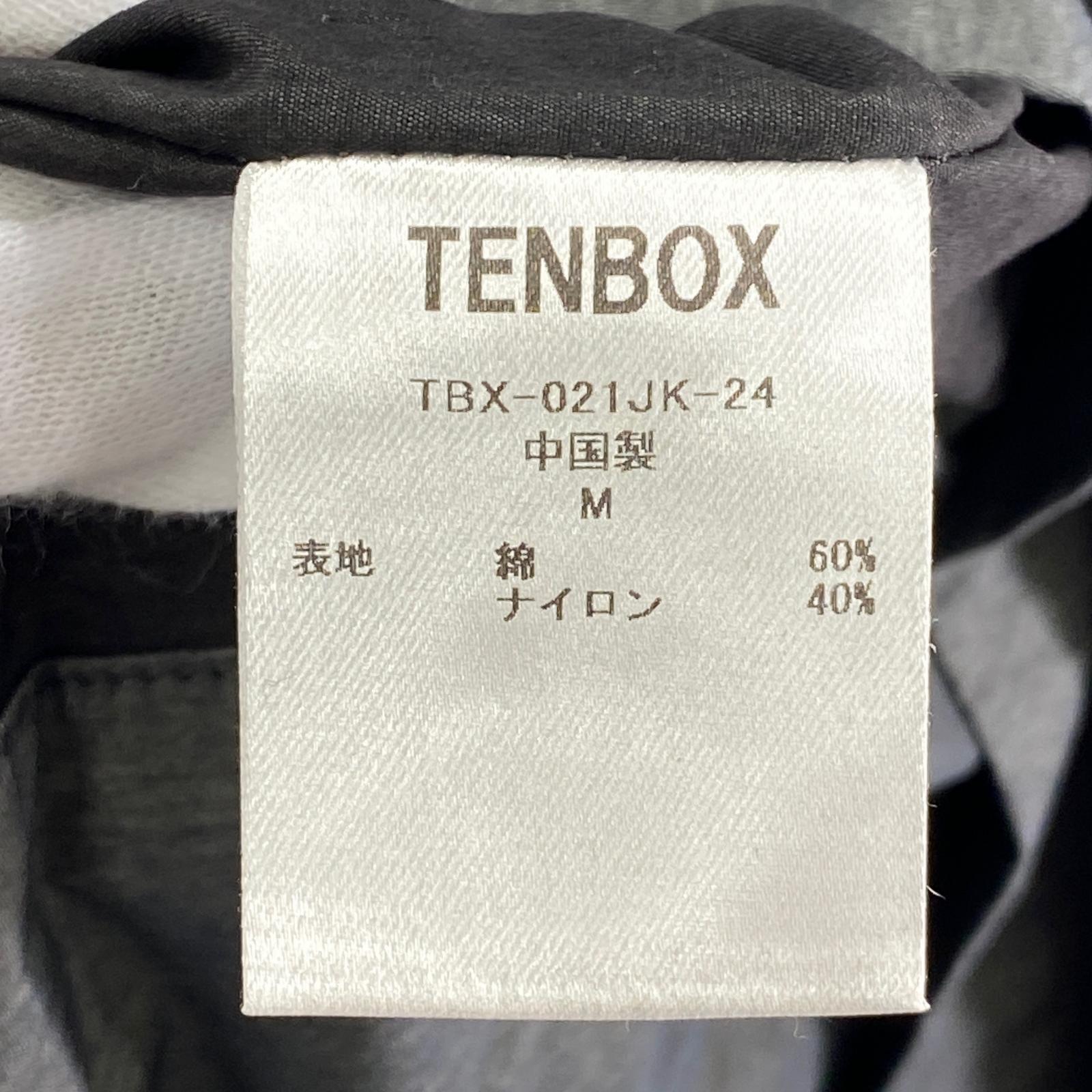 ジャケット 10匣 TENBOX Switch M-65 モッズコート ブラック×グレー TBX-021JK-24 M ブラック