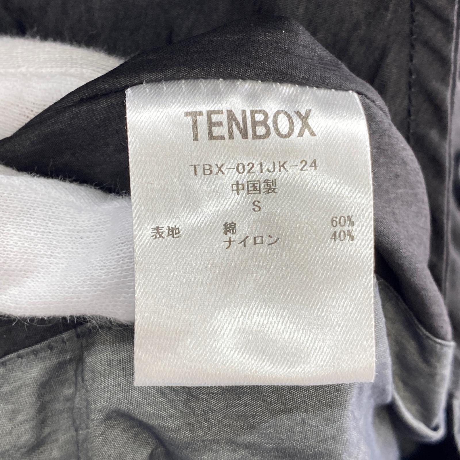ジャケット 10匣 TENBOX Switch M-65 モッズコート ブラック×グレー TBX-021JK-24 S