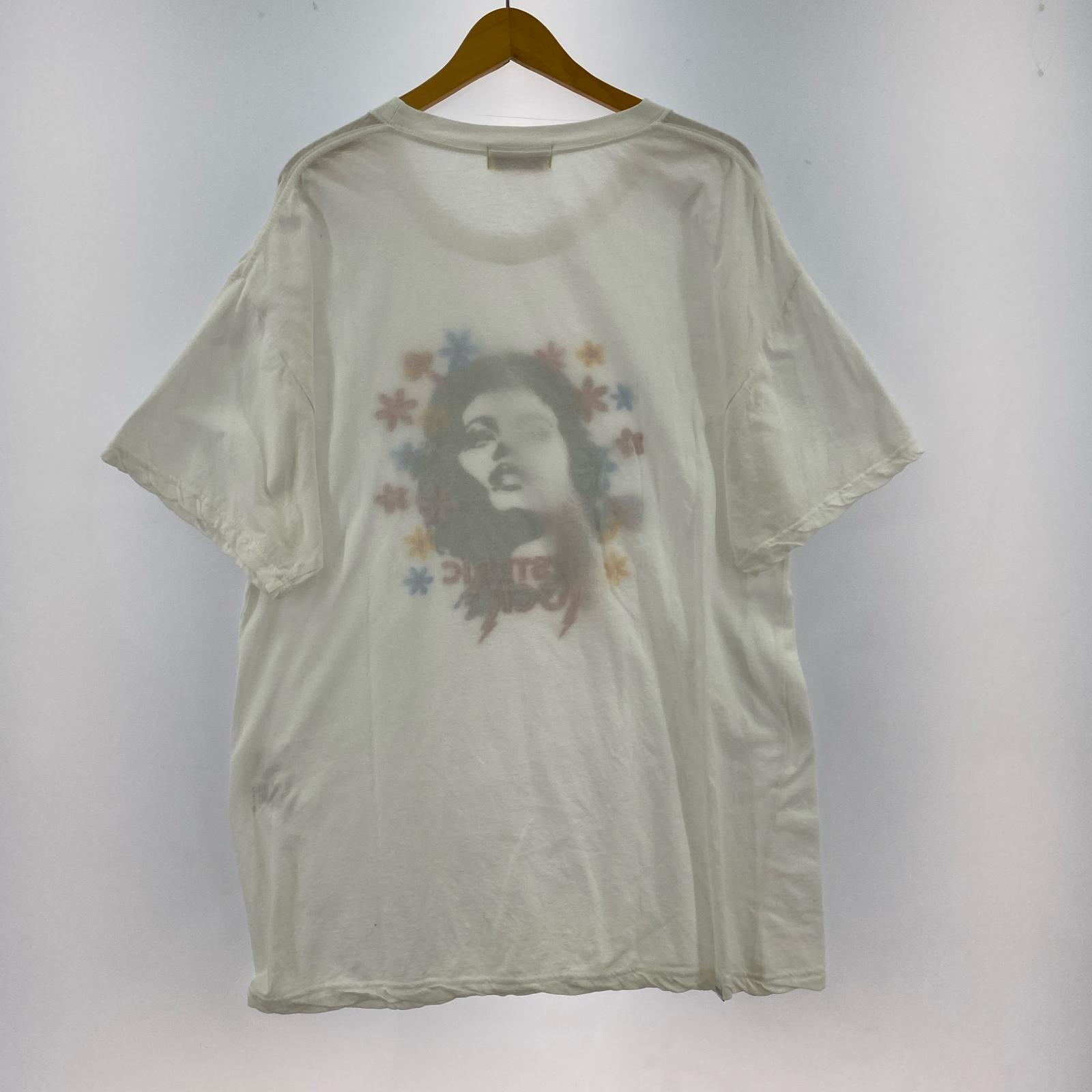 半袖Tシャツ 花柄刺繍 ゲバラ S/Sカットソー 白 (F) フリー ホワイト
