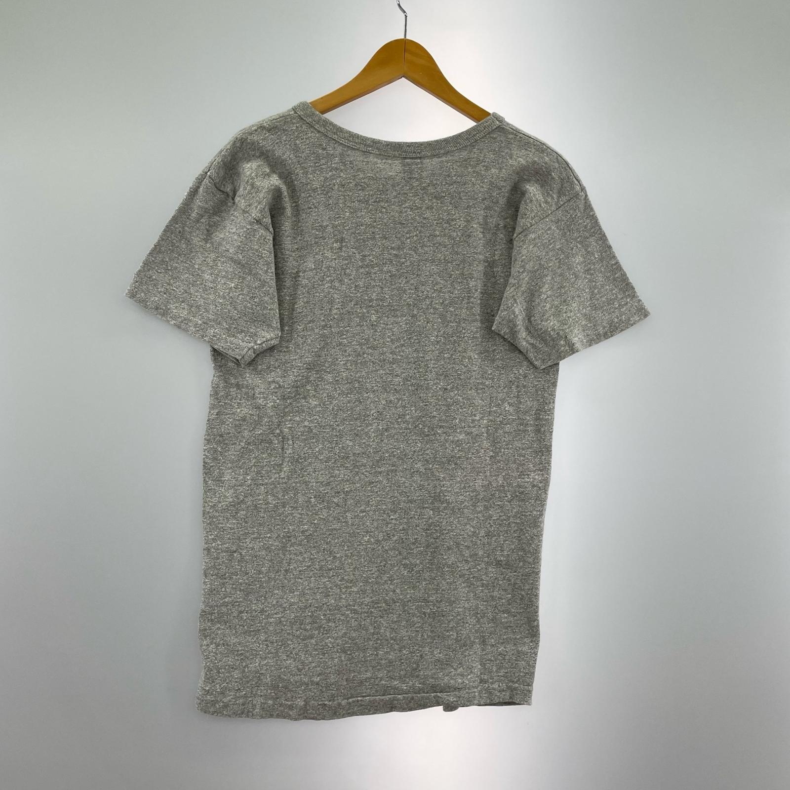 半袖Tシャツ 80s U.S.NAVY S/Sカットソー グレー