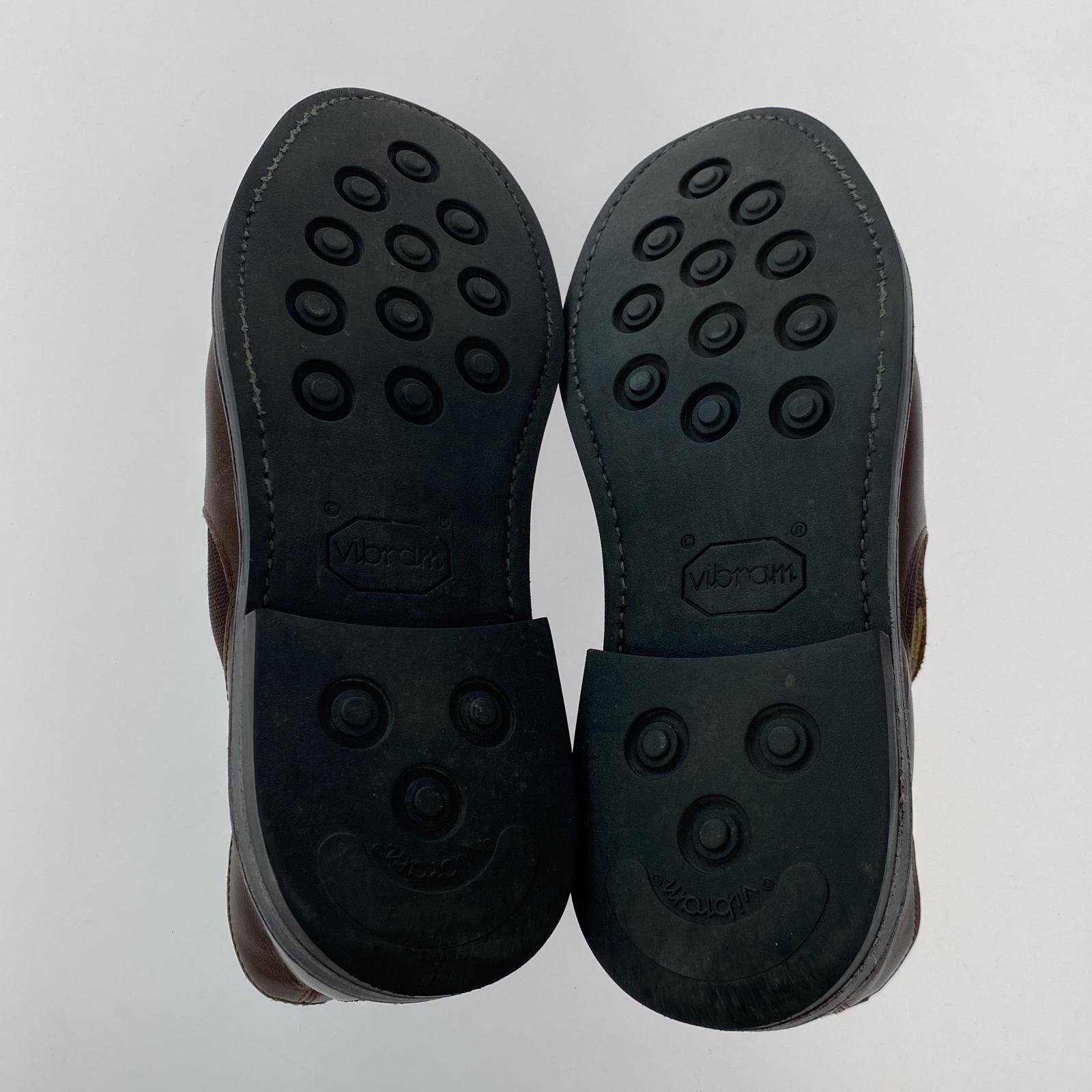 ブーツ COMME des GARCONS HOMME PLUS 90s サイドゴアシューズ 25 1/2 ブラウン