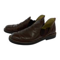 ブーツ COMME des GARCONS HOMME PLUS 90s サイドゴアシューズ 25 1/2 ブラウン