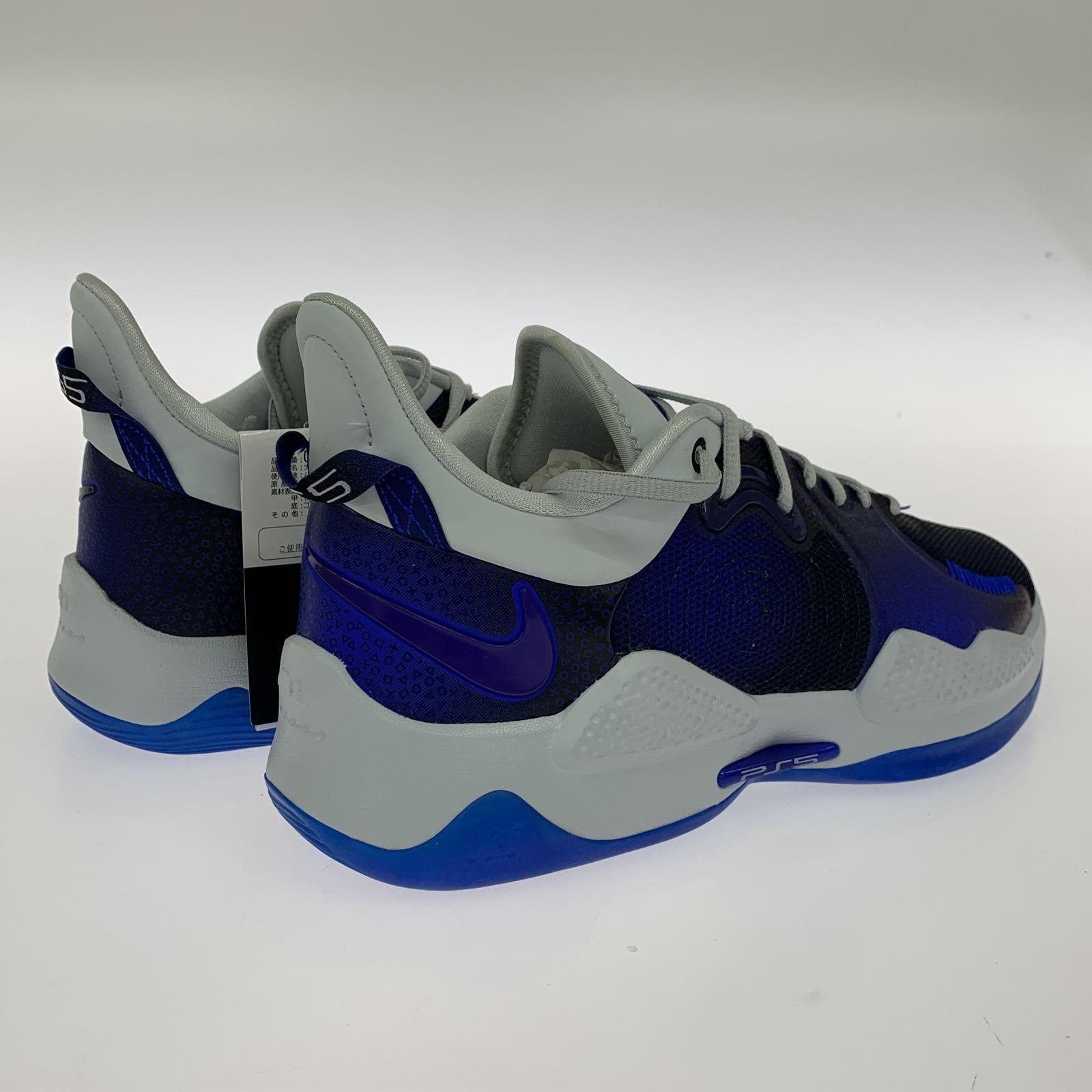 スニーカー PlayStation × Nike PG5 28.5cm Blue 28.5cm (US10 1/2 UK10 EU47)