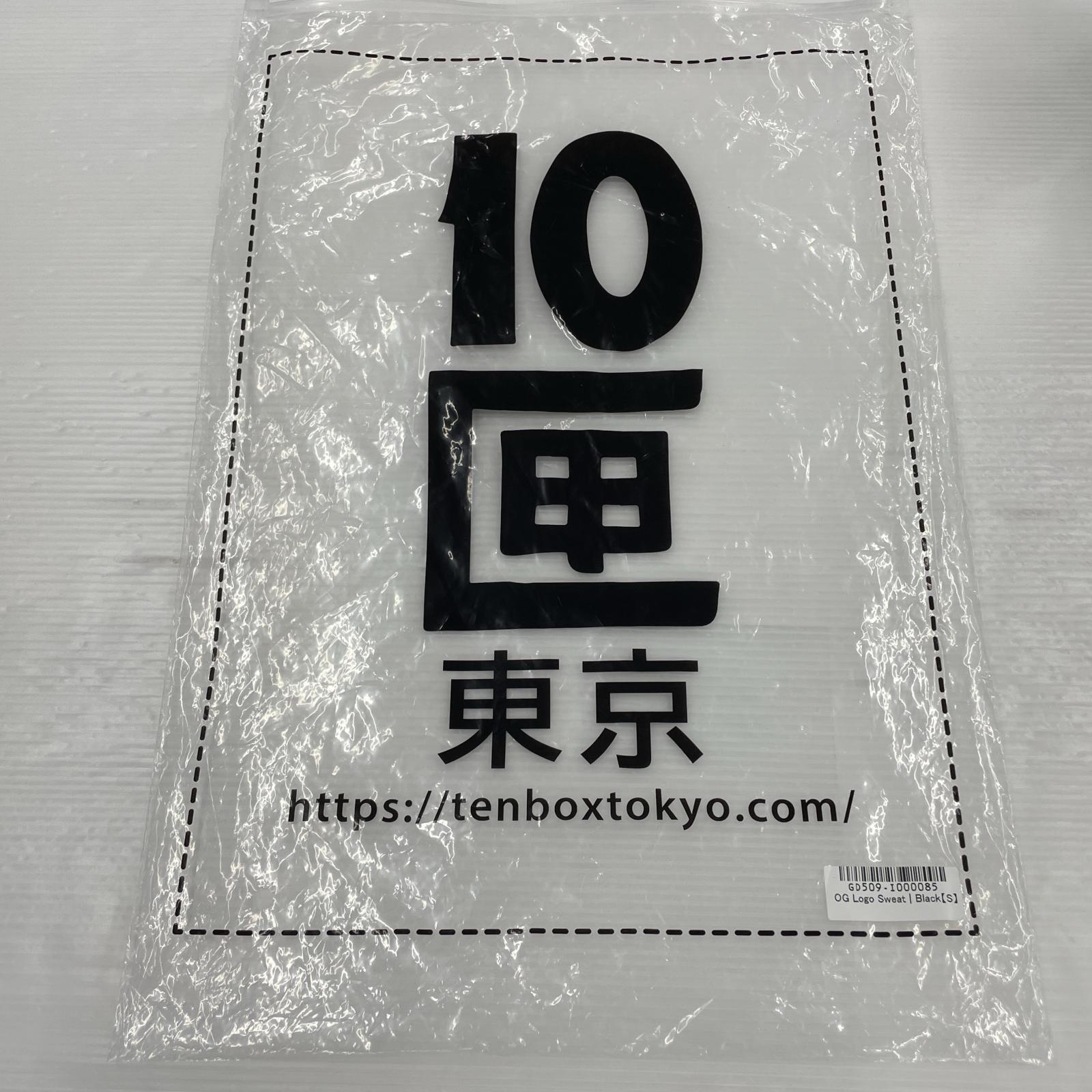 スウェット 10匣 TEN BOX OG Logo Sweat S ブラック