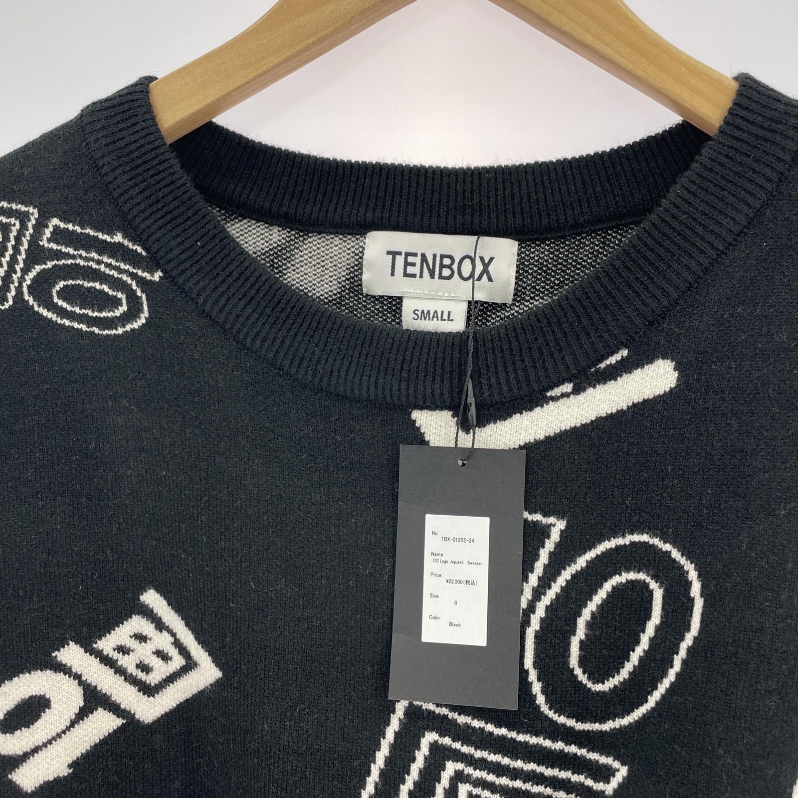 ニット 10匣 TENBOX jacquard Sweater S ブラック