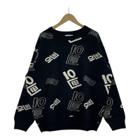 ニット 10匣 TENBOX jacquard Sweater S ブラック