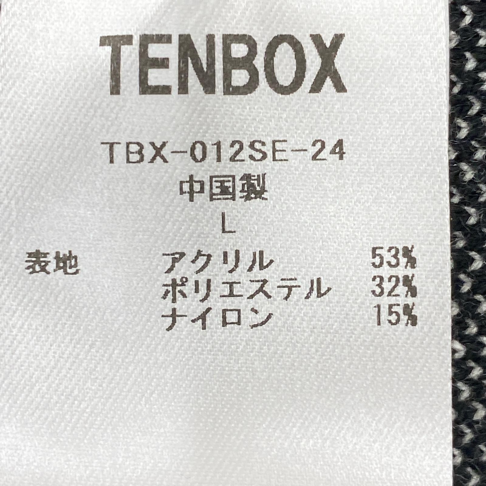 ニット TENBOX OG LOGO JACQUARD SWEATER L