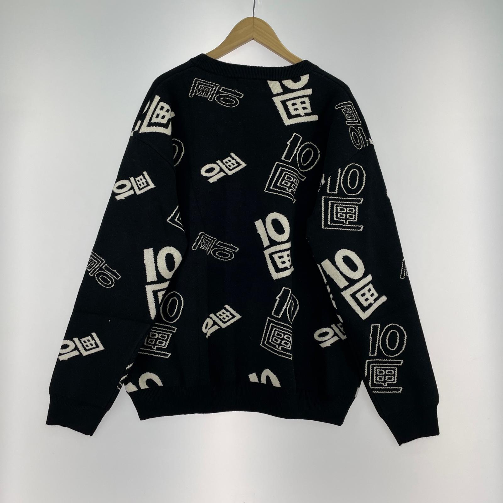 ニット TENBOX OG LOGO JACQUARD SWEATER