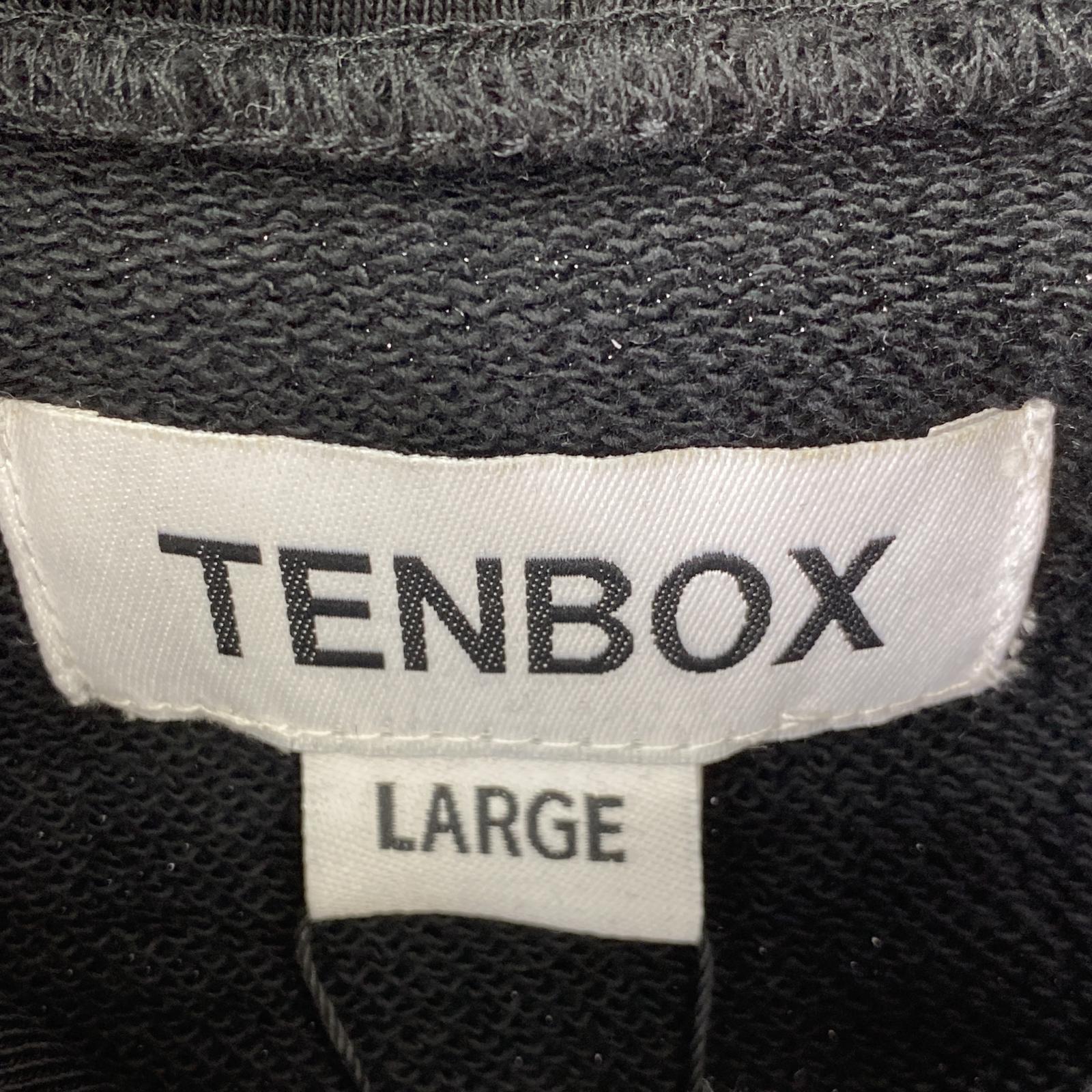 パーカー TENBOX TBX Hoodie TBX-011PA L ブラック