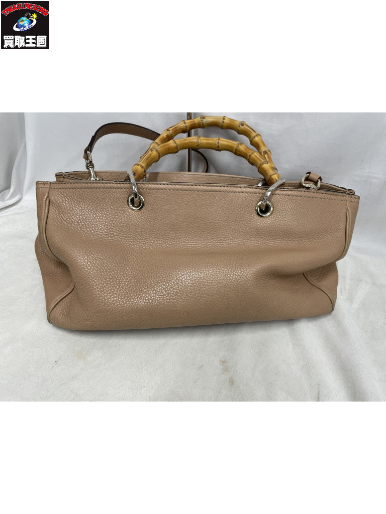 GUCCI 323660 バンブーショッパー ハンドバッグ