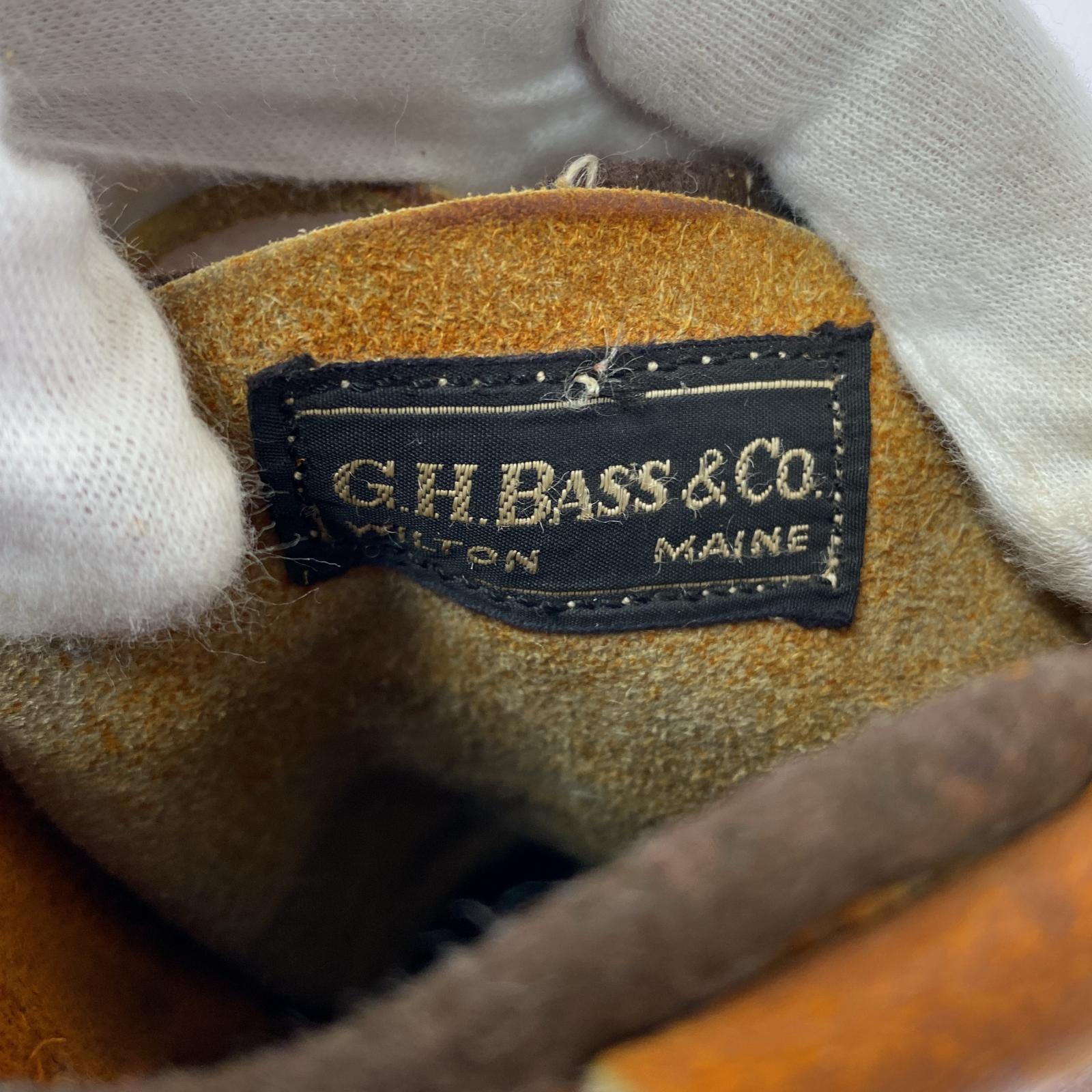 ブーツ G.H.Bass&Co. ハンティングブーツ/9M ブラウン