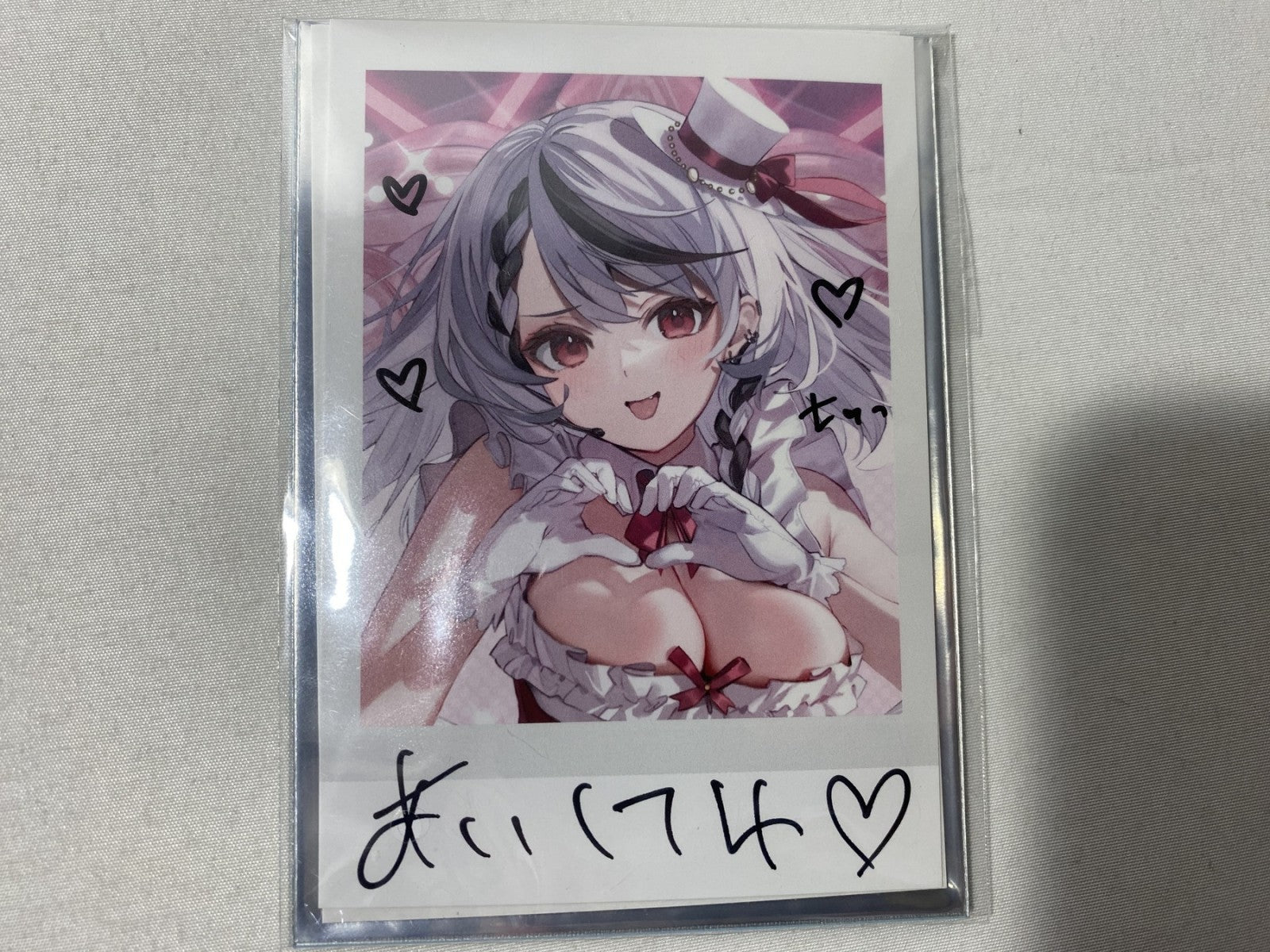 沙花叉クロヱ 誕生日記念2024 直筆サインチェキ フィギュア/グッズ
