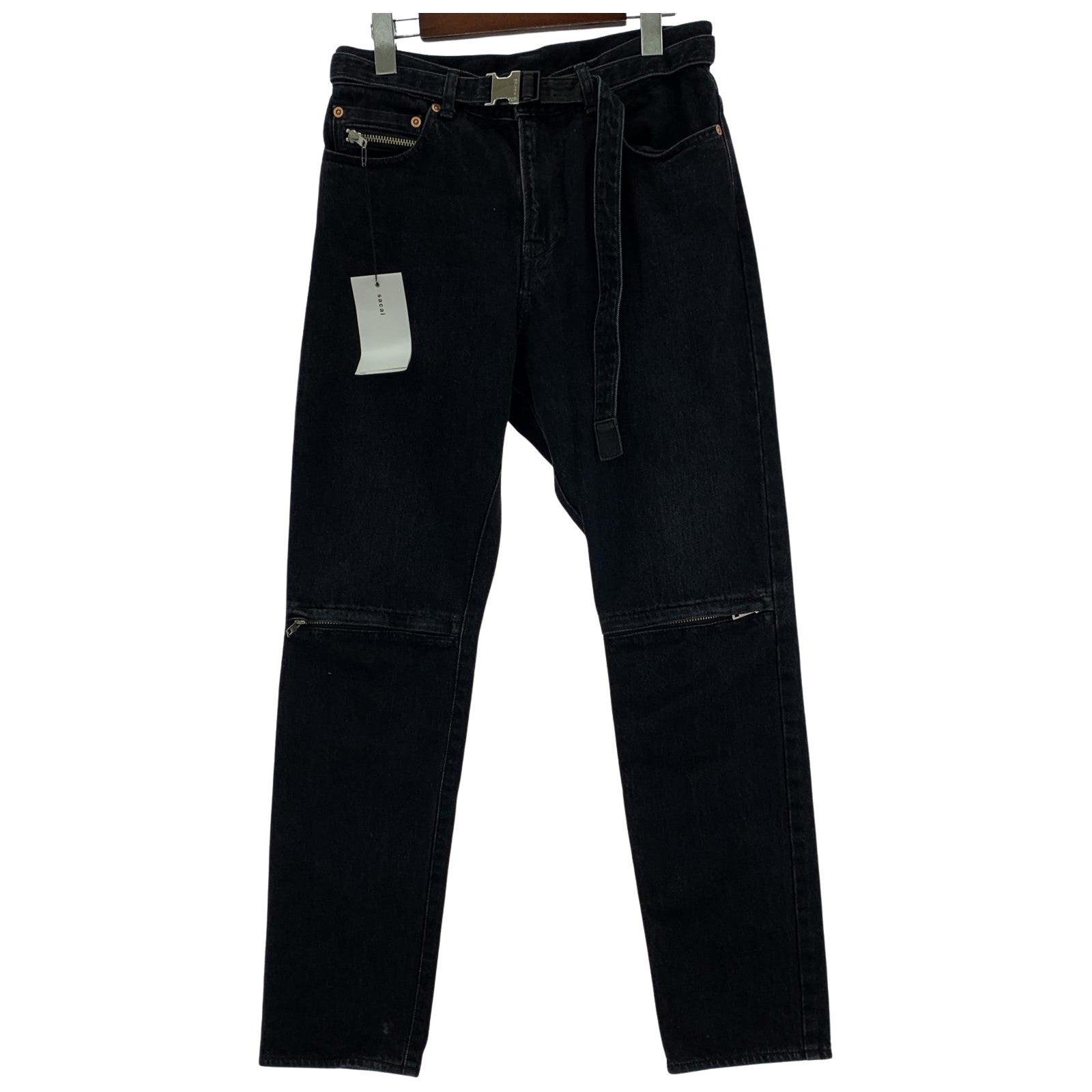 デニムパンツ Sacai デニムパンツ 24-03354M 黒 (1) 1 ブラック