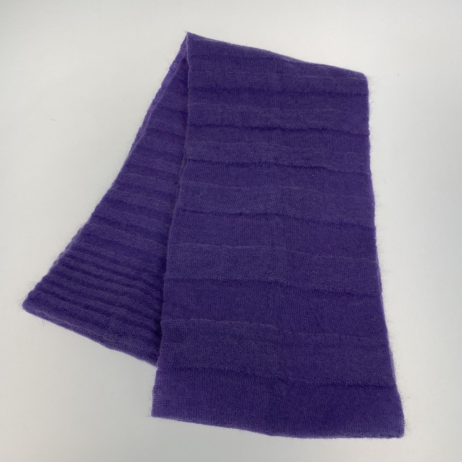 その他アクセサリー ISSEYMIYAKE モヘア スヌード パープル