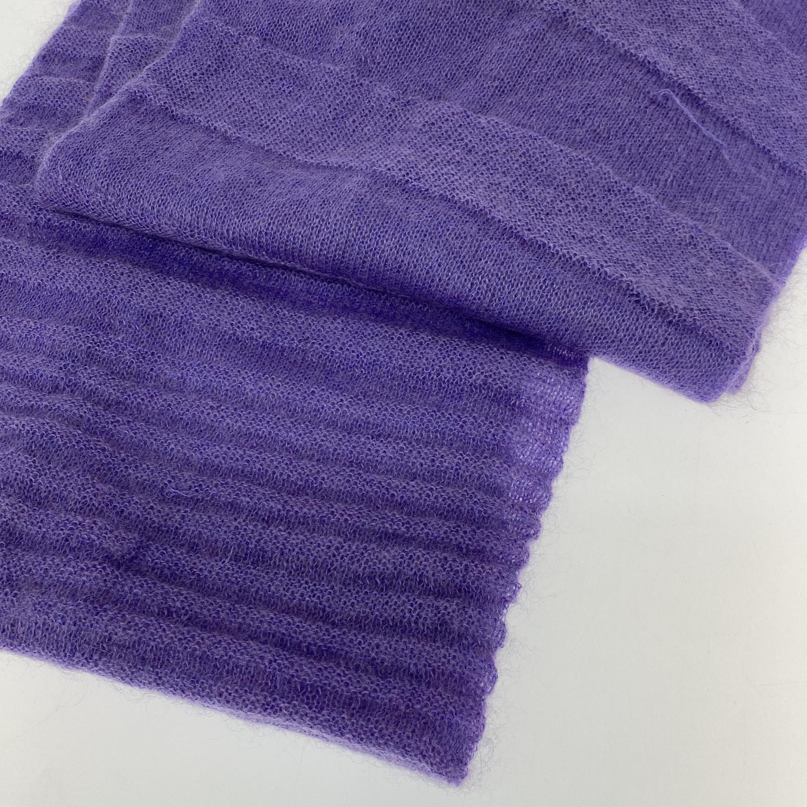その他アクセサリー ISSEYMIYAKE モヘア スヌード パープル