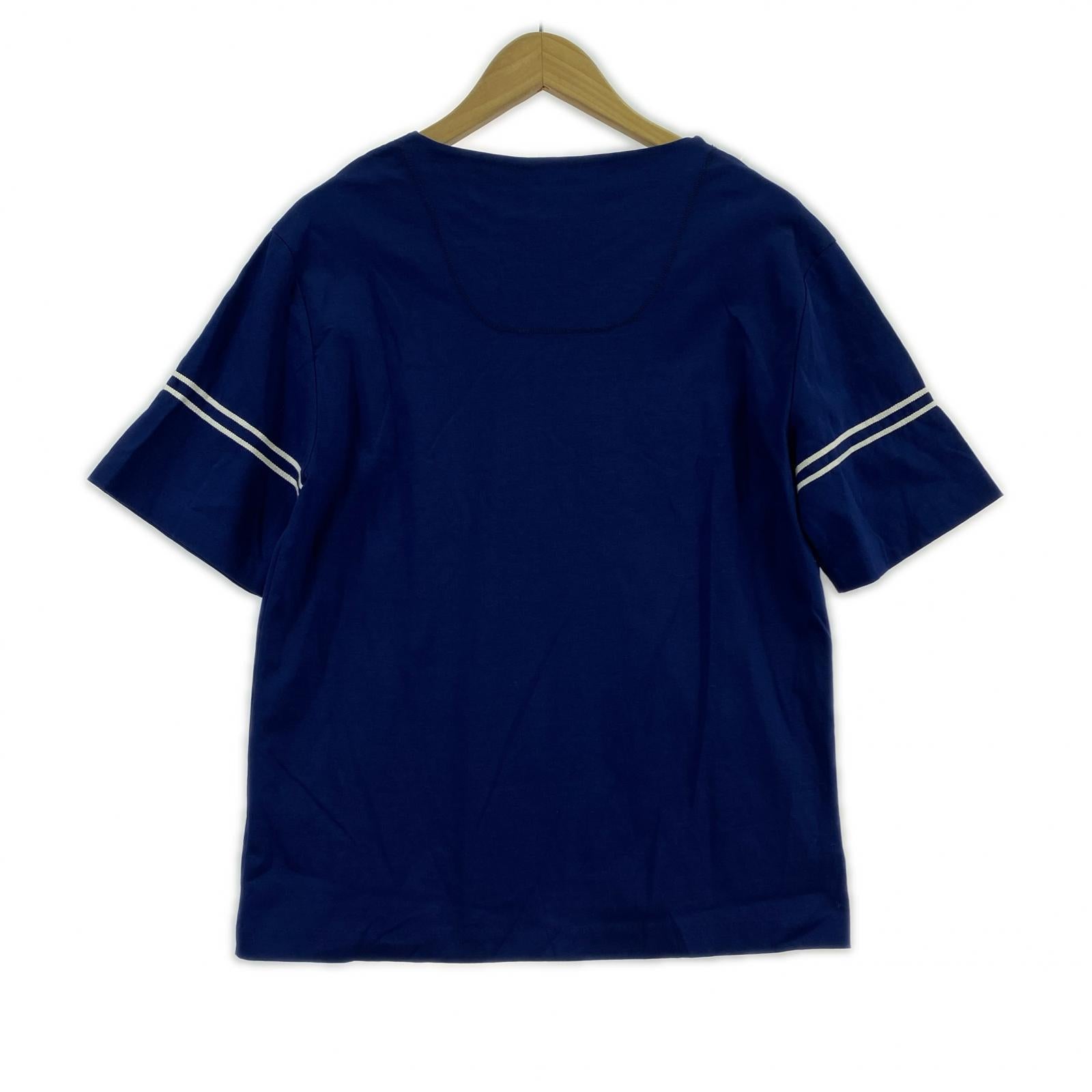 半袖Tシャツ 青 (M) M ブルー