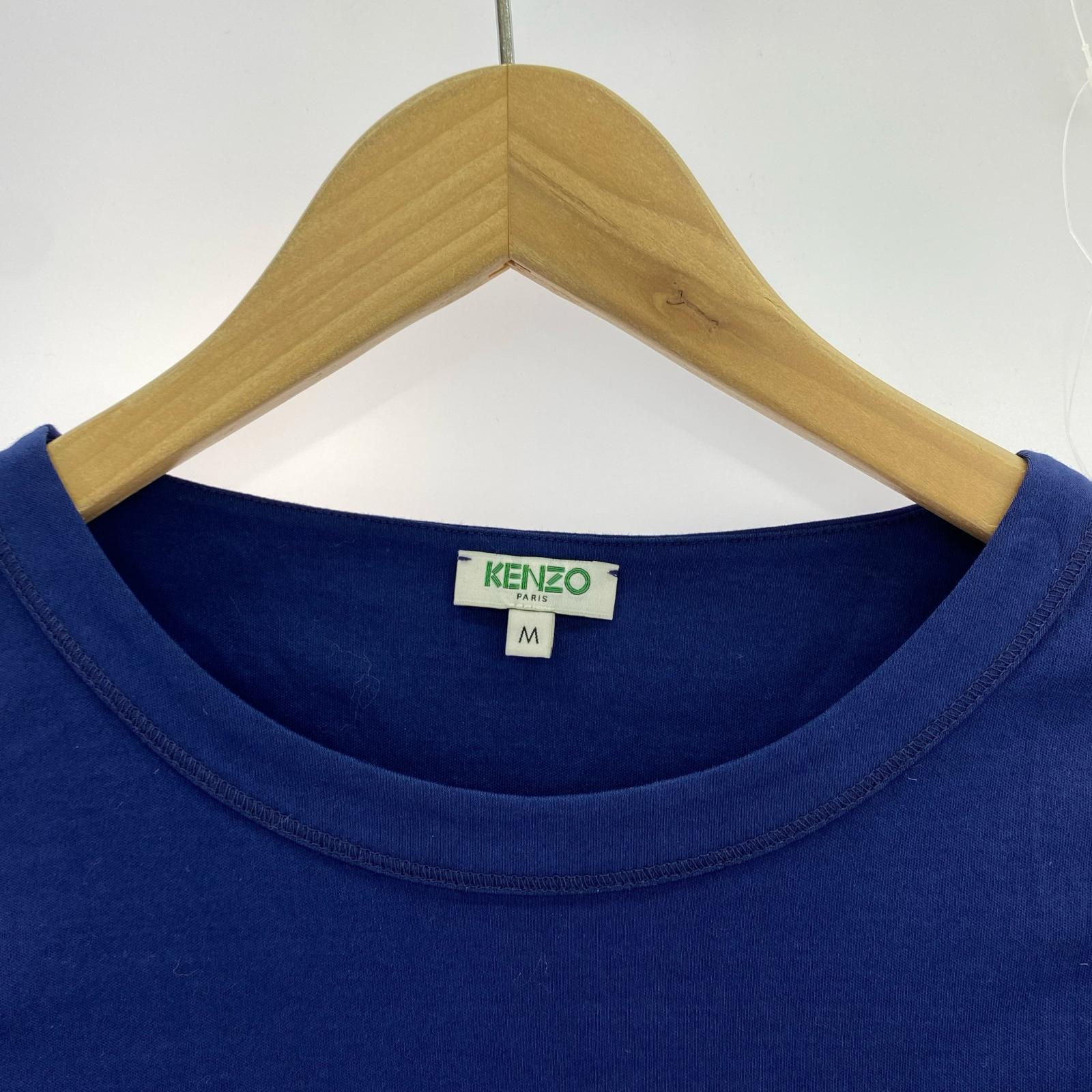 半袖Tシャツ 青 (M) M ブルー