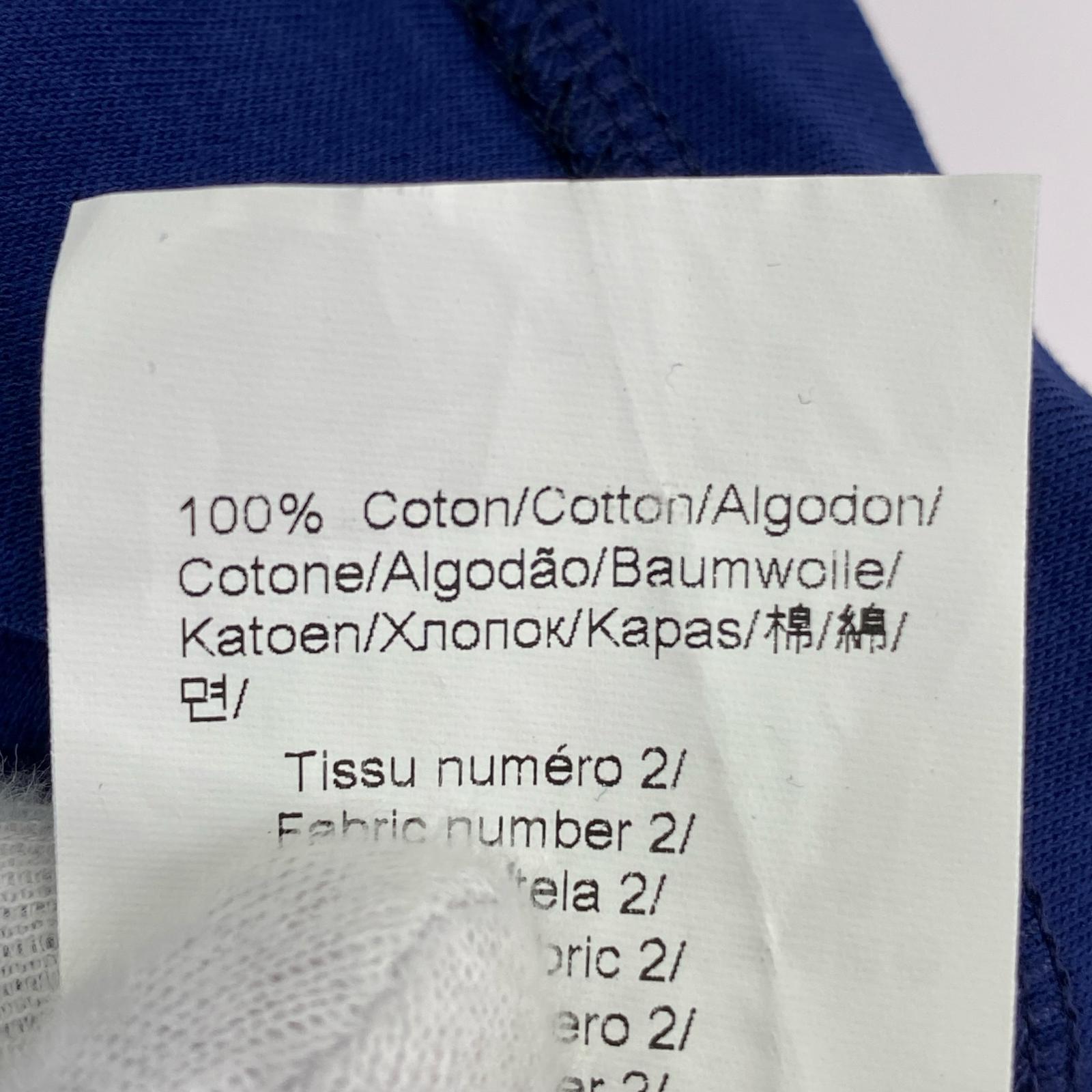 半袖Tシャツ 青 (M) M ブルー