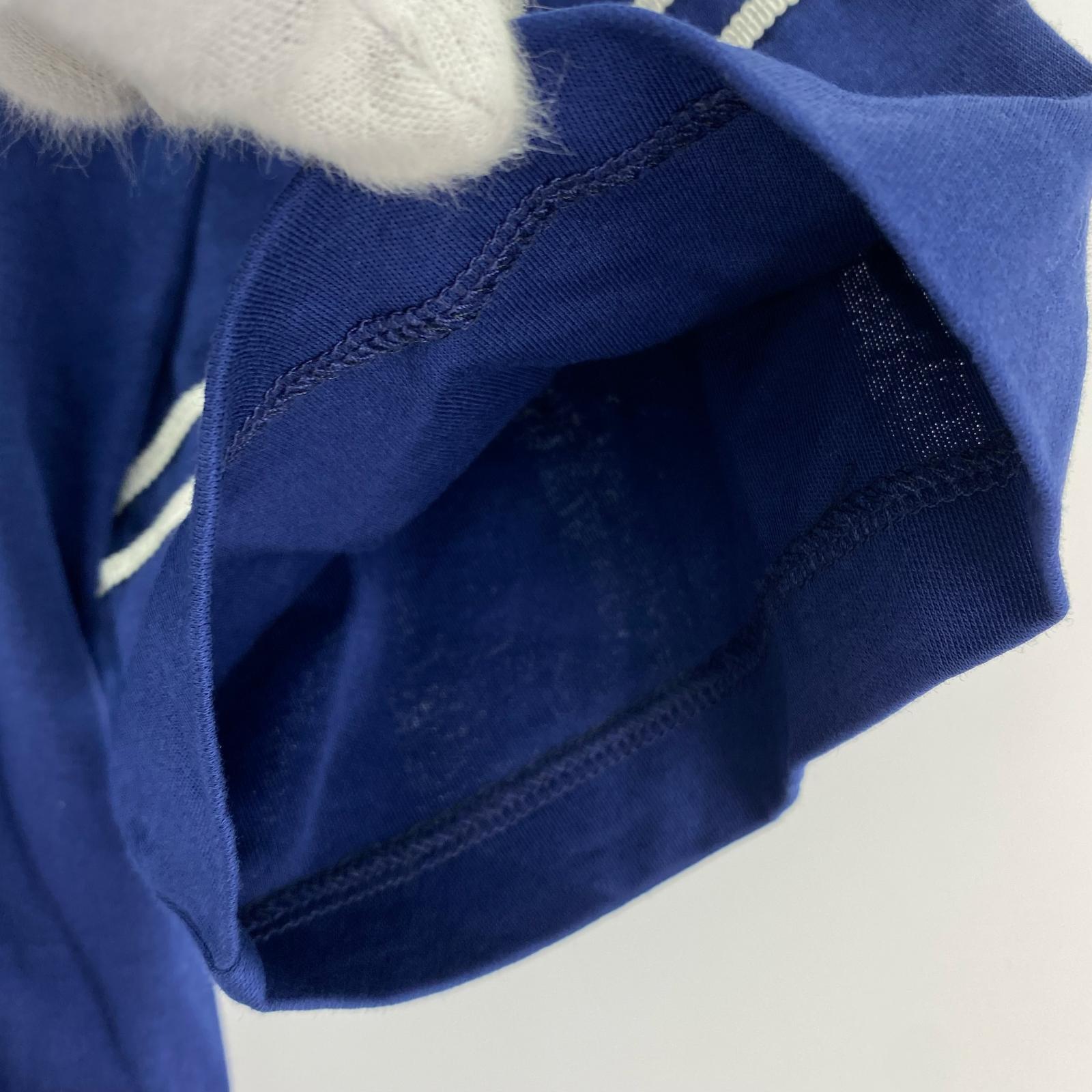 半袖Tシャツ 青 (M) M ブルー