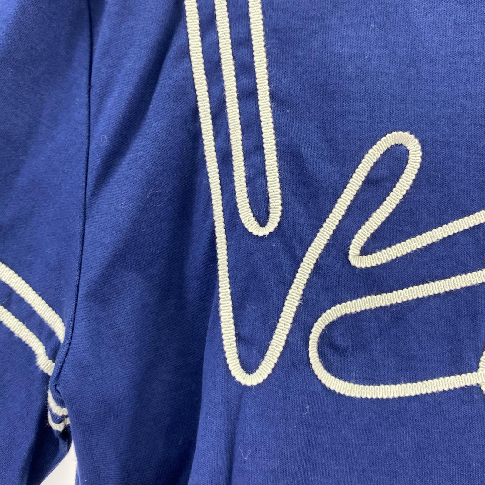 半袖Tシャツ 青 (M) M ブルー