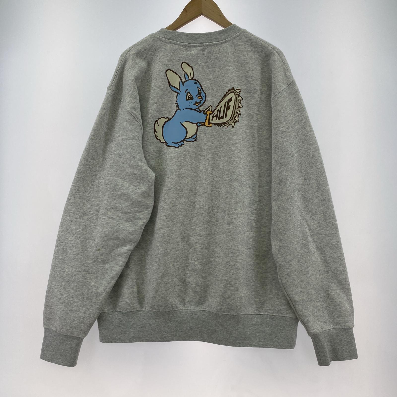 スウェット うさぎ グレー(XL) グレー