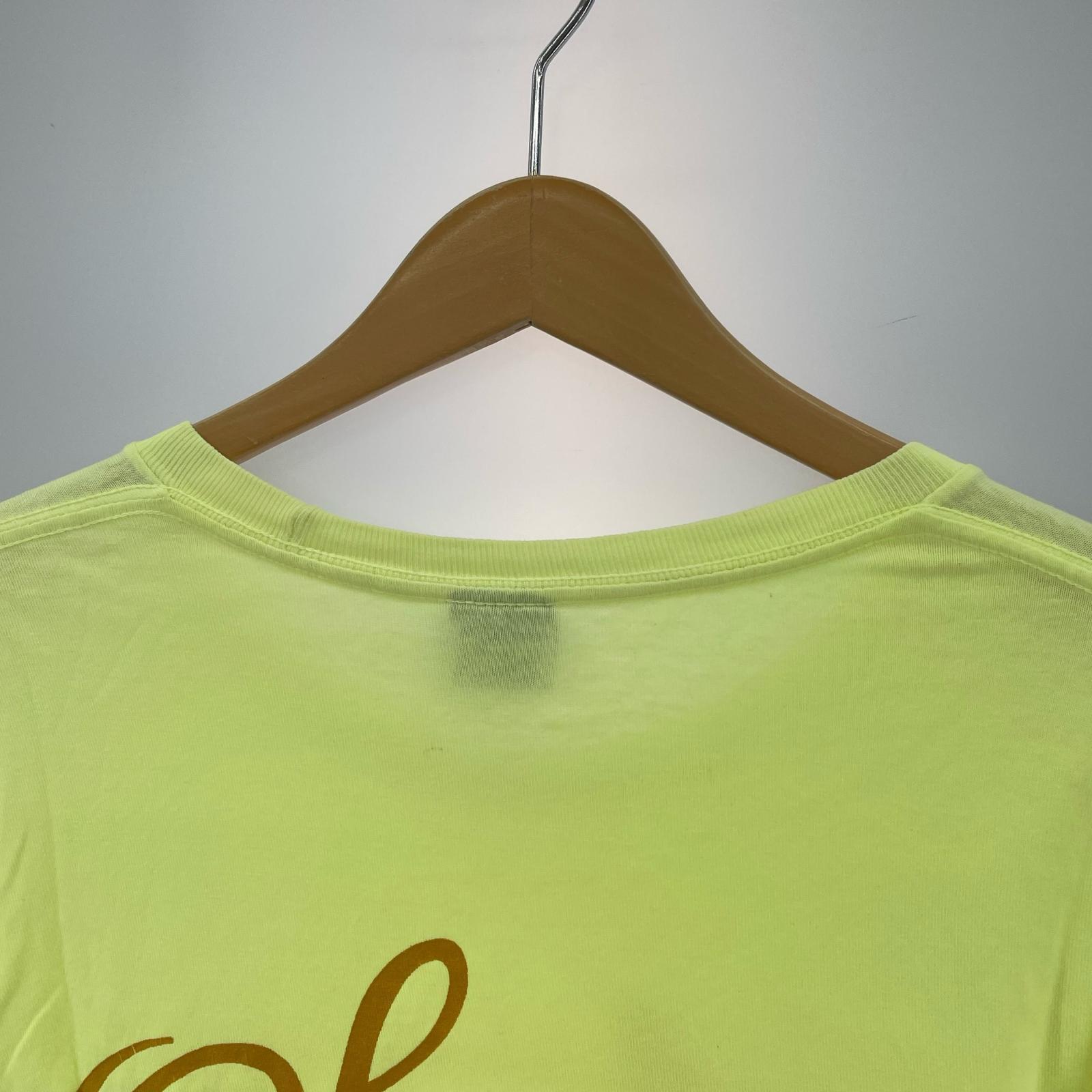 半袖Tシャツ STUSSY ワールドツアーTee L ネオンイエロー L