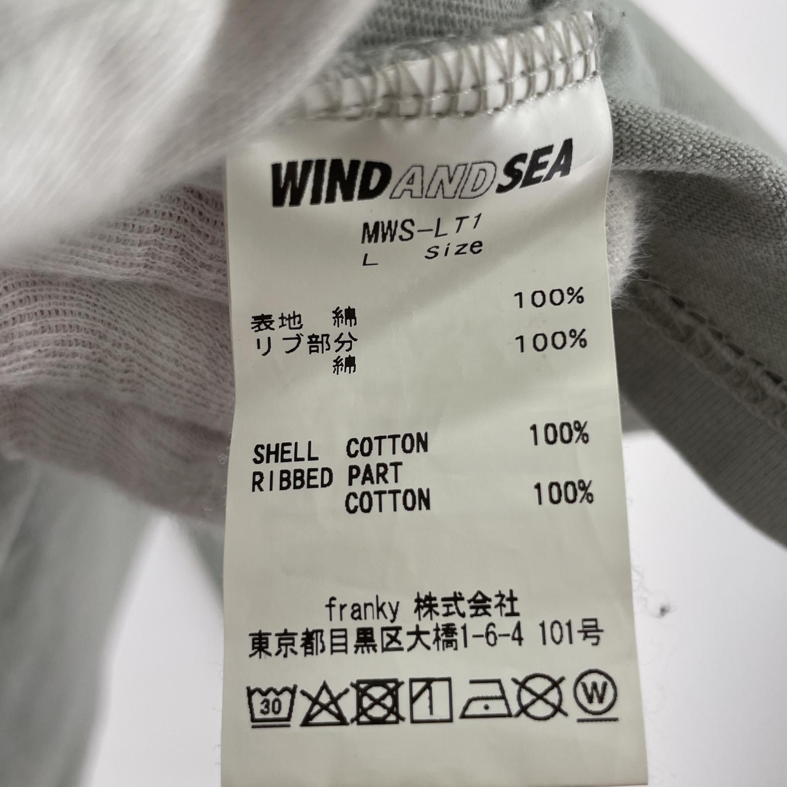 長袖Tシャツ ワンポイントプリント L/Sカットソー L L