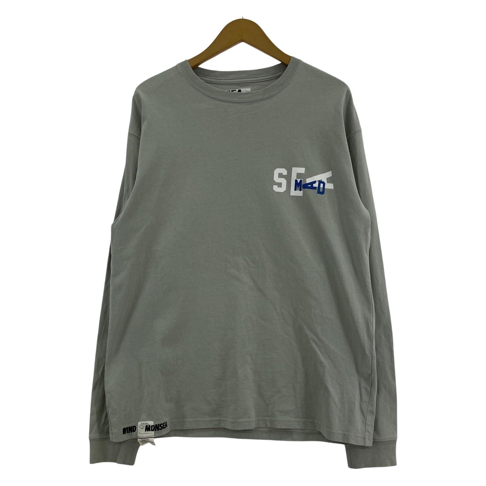 長袖Tシャツ ワンポイントプリント L/Sカットソー L L