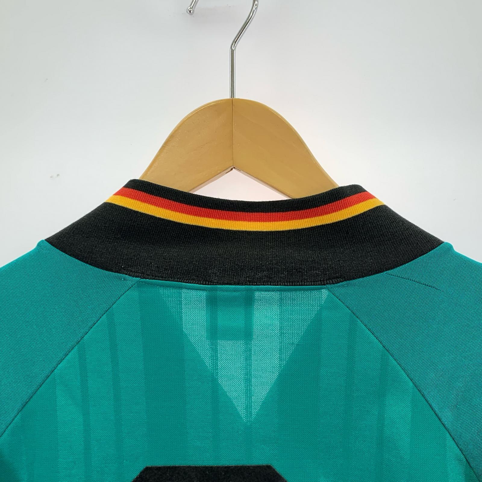 半袖Tシャツ 92/93 ドイツ代表アウェイユニ グリーン L L