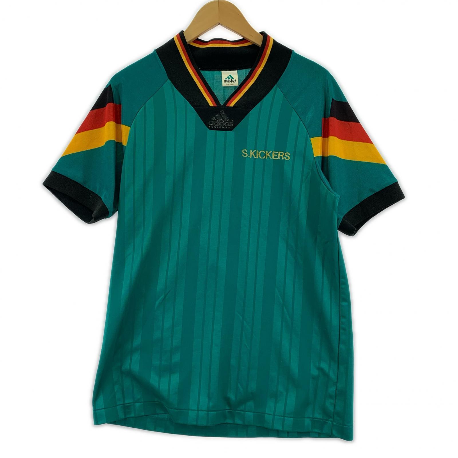 半袖Tシャツ 92/93 ドイツ代表アウェイユニ グリーン L L