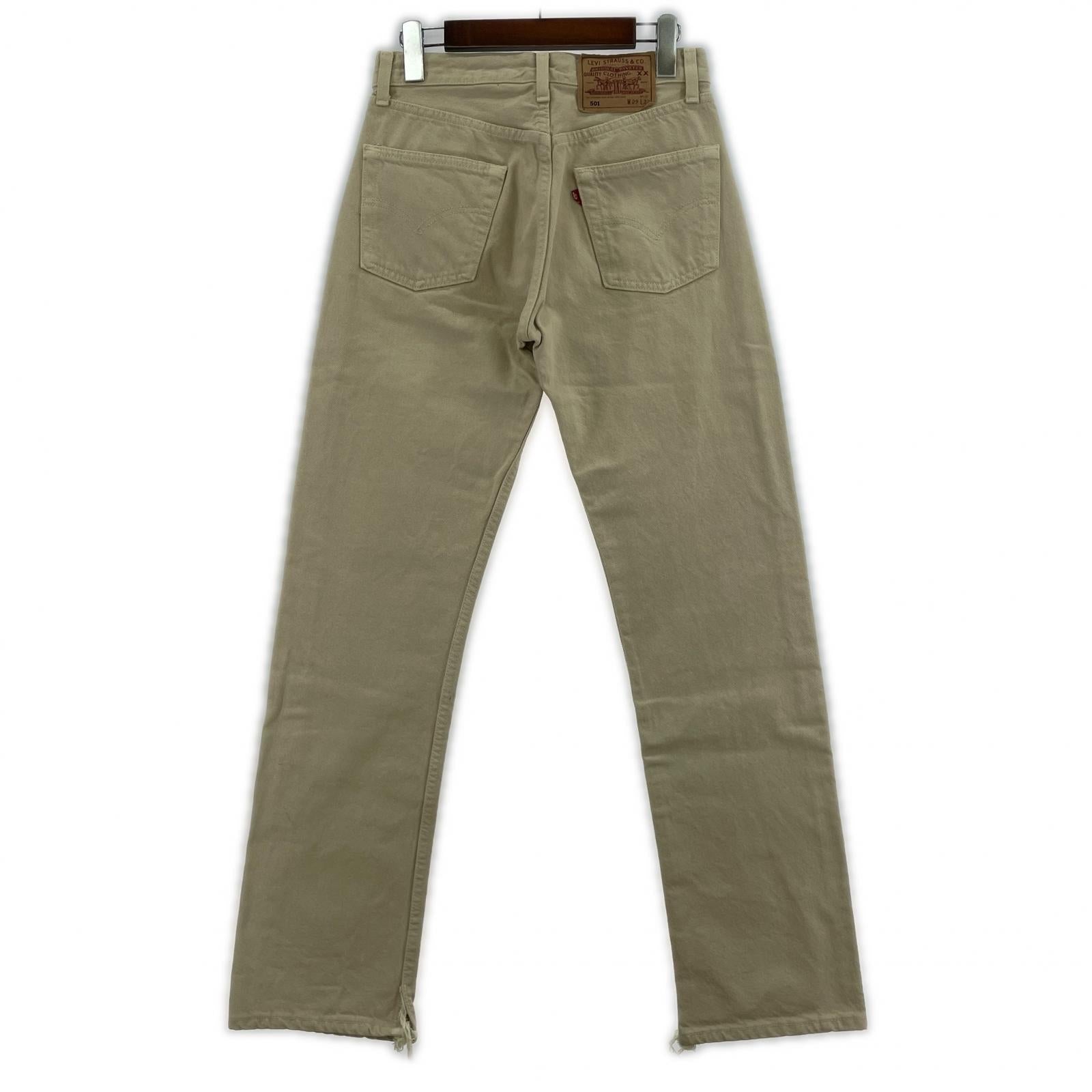 デニムパンツ 501 ベージュ W29 ベージュ