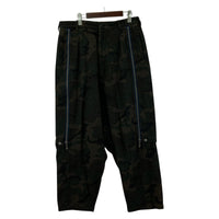 パンツ Yohji Yamamoto 14AW GOTHICチャーム付 カモフラプリント サルエルパンツ 4 4