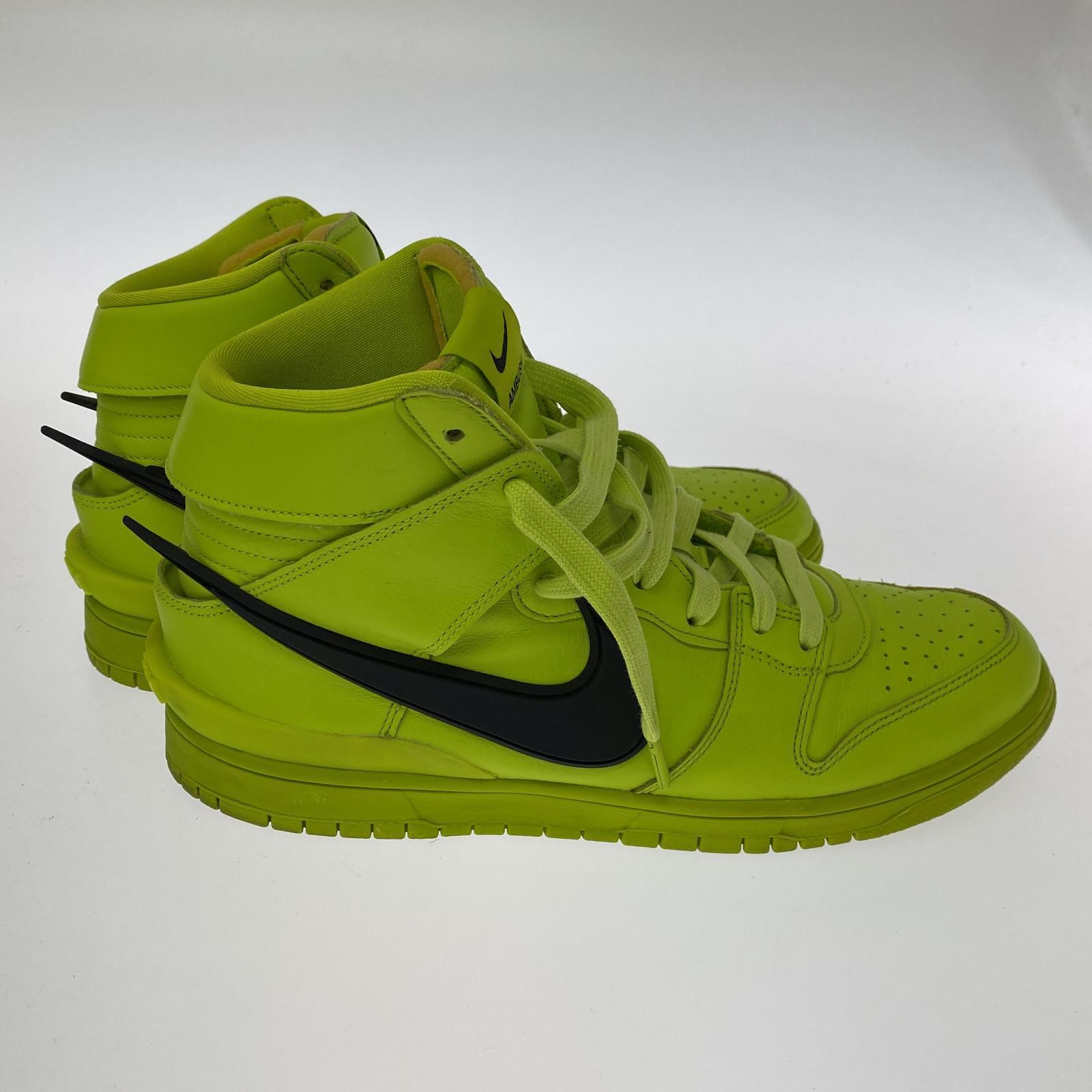 スニーカー AMBUSH DUNK HI size28.5 CU7544-300 28.5cm (US10 1/2 UK10 EU47) グリーン