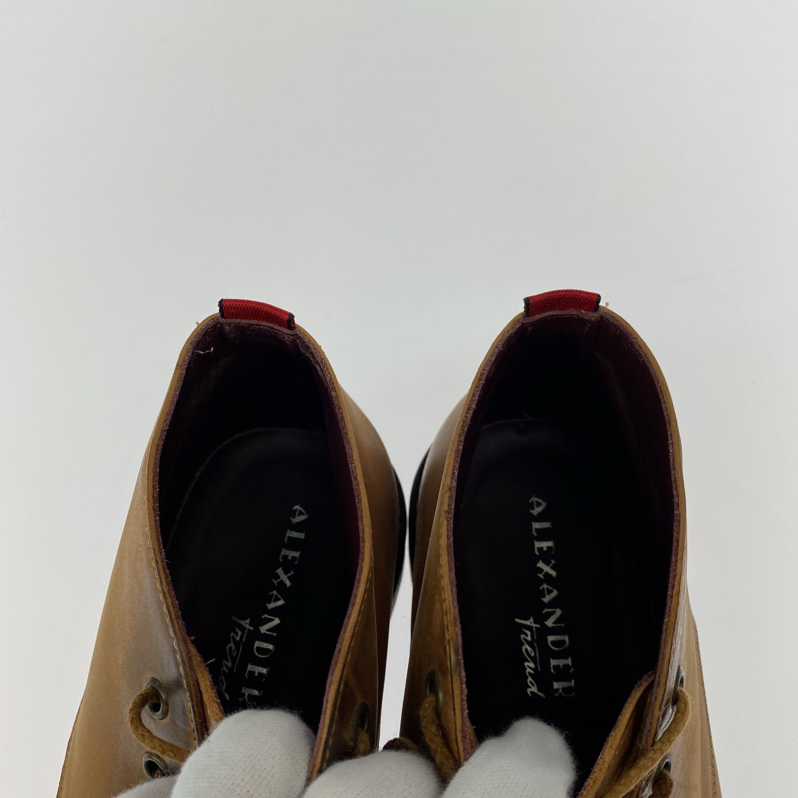 シューズ alexander trend 42 ブラウン