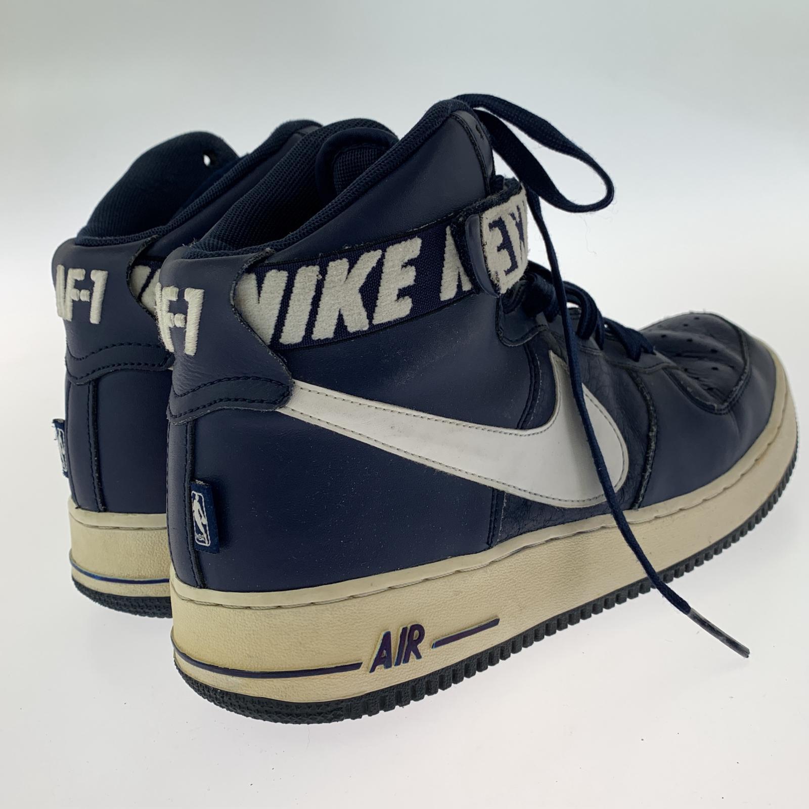スニーカー AIR FORCE 1 HIGH 315121-414 (28.5) 青 28.5cm (US10 1/2 UK10 EU47) ネイビー