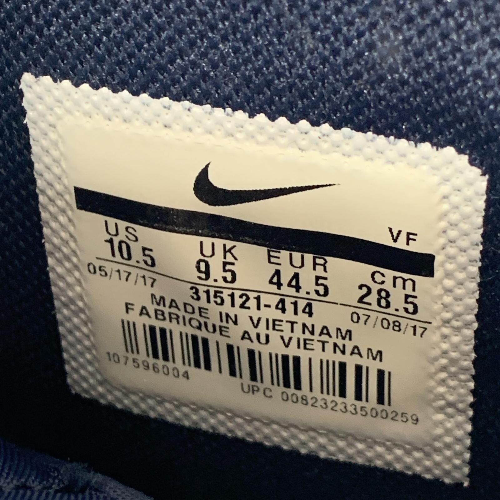 スニーカー AIR FORCE 1 HIGH 315121-414 (28.5) 青 28.5cm (US10 1/2 UK10 EU47) ネイビー