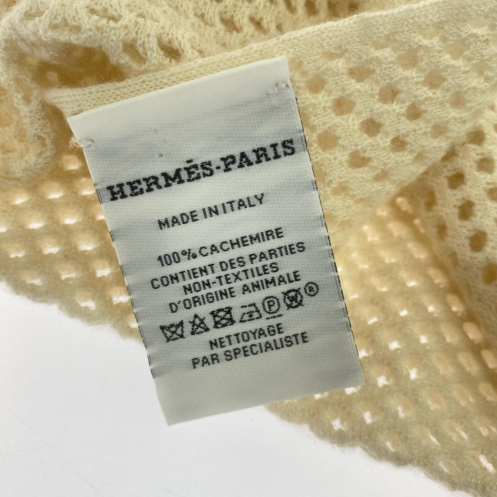 HERMES マフラー・ストール H259112S マイユ・フィレ