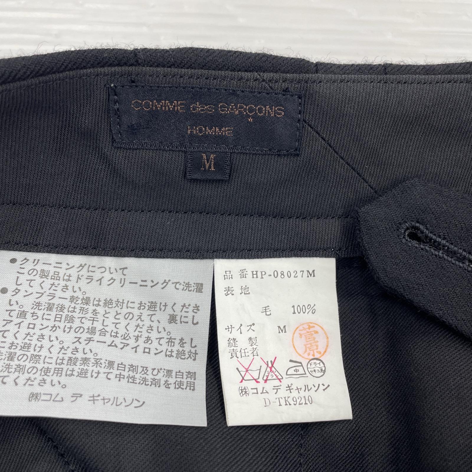 その他アウター 80s 田中オム ウールスラックス M ブラック