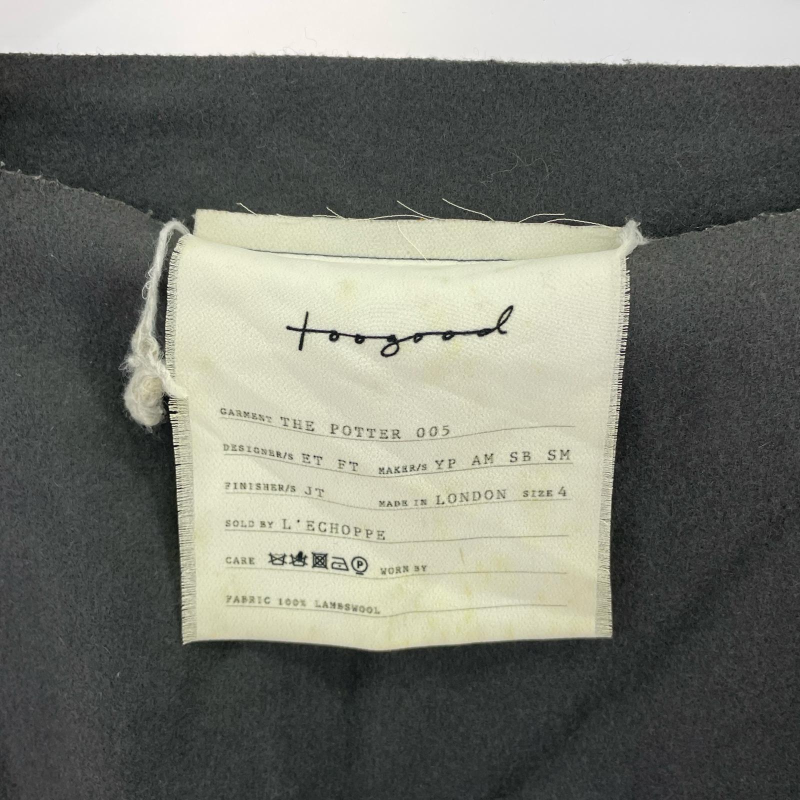 その他アウター toogood トップス 005 CASHMERE THE POTTER グレー
