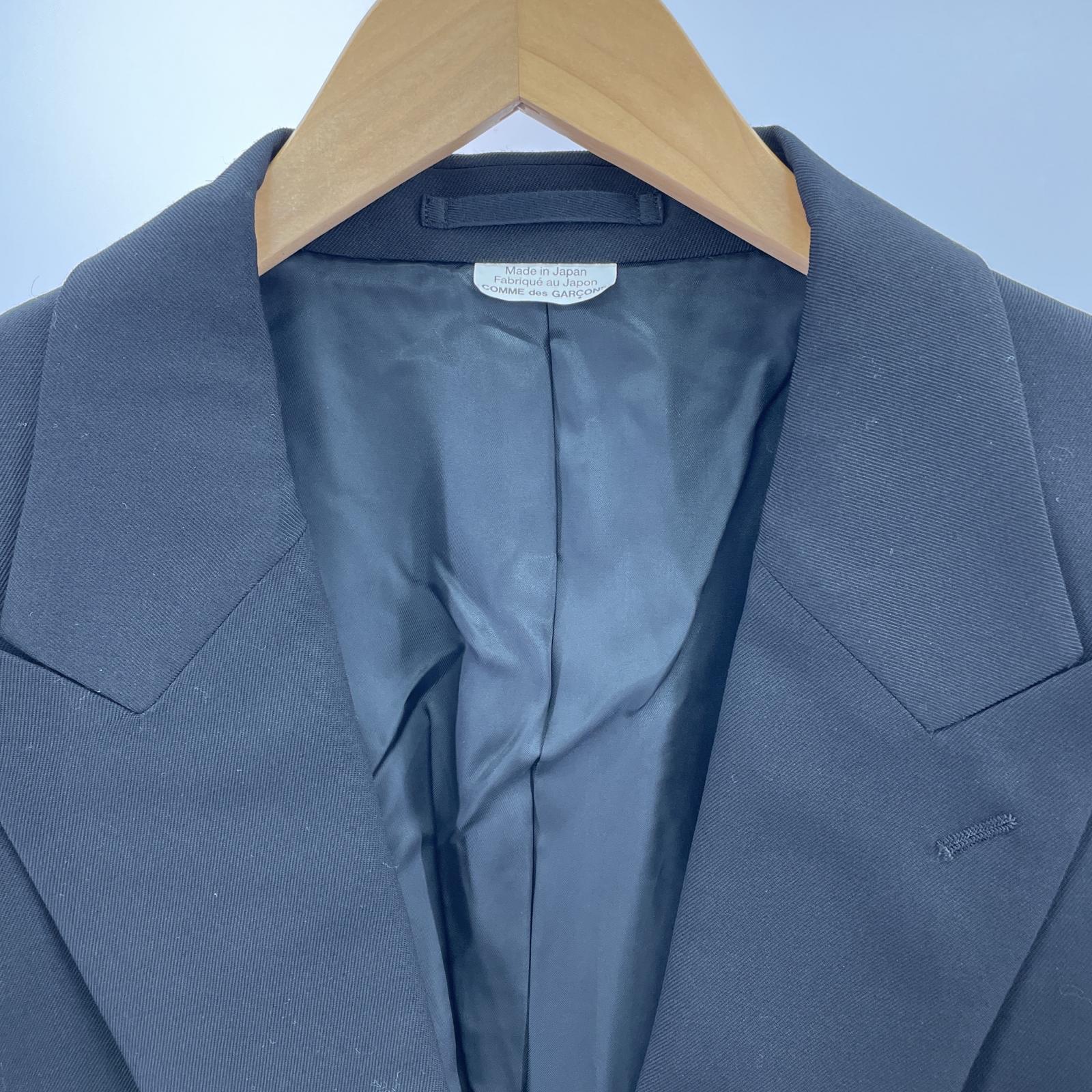 その他アウター COMME des GARCONS HOMME PLUS 23AW 燕尾服 フェイクファー ジャケット M ブラック M ブラック