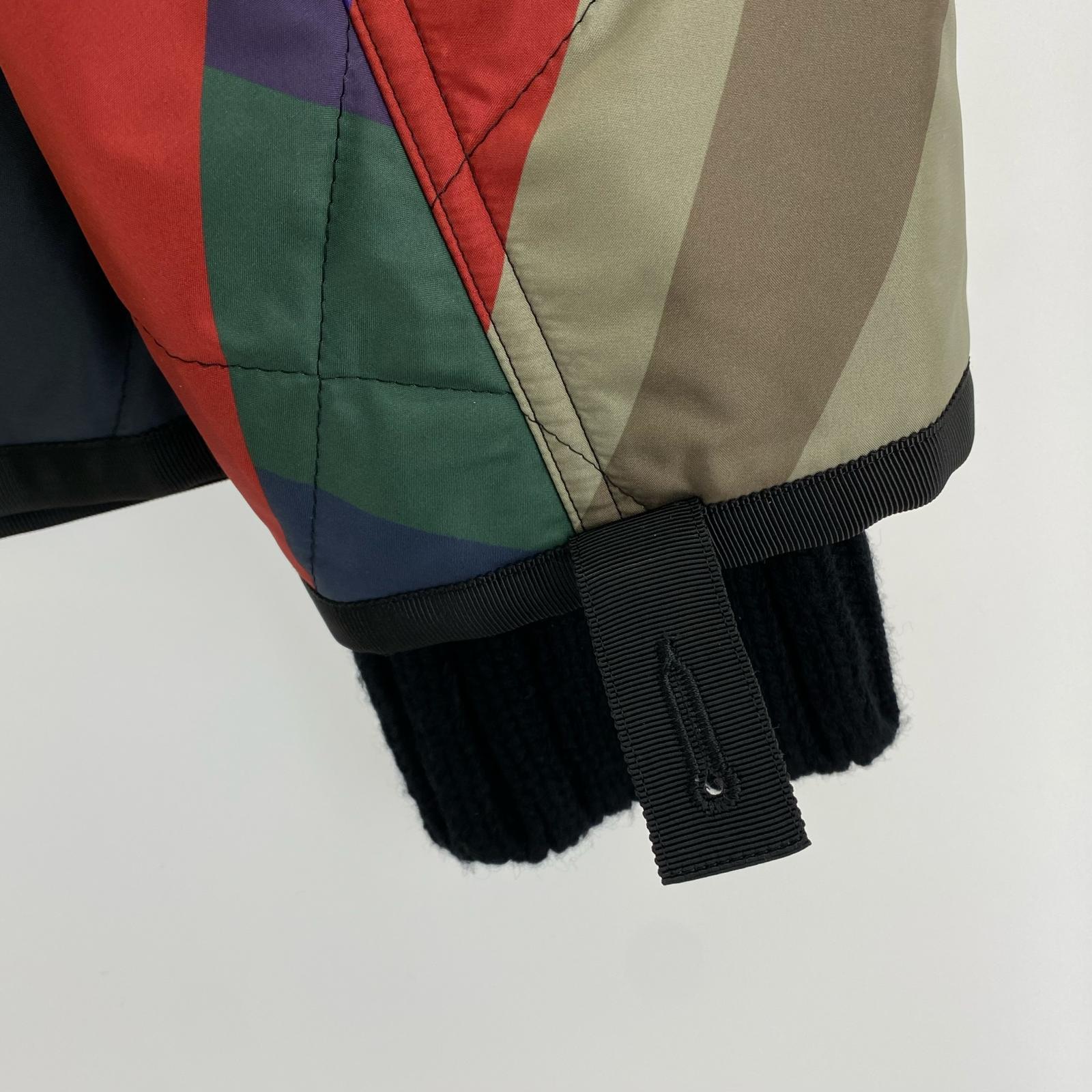 その他アウター × KAWS Nylon Twill x Wool Knit Blouson 総柄ブルゾン 2 マルチカラー
