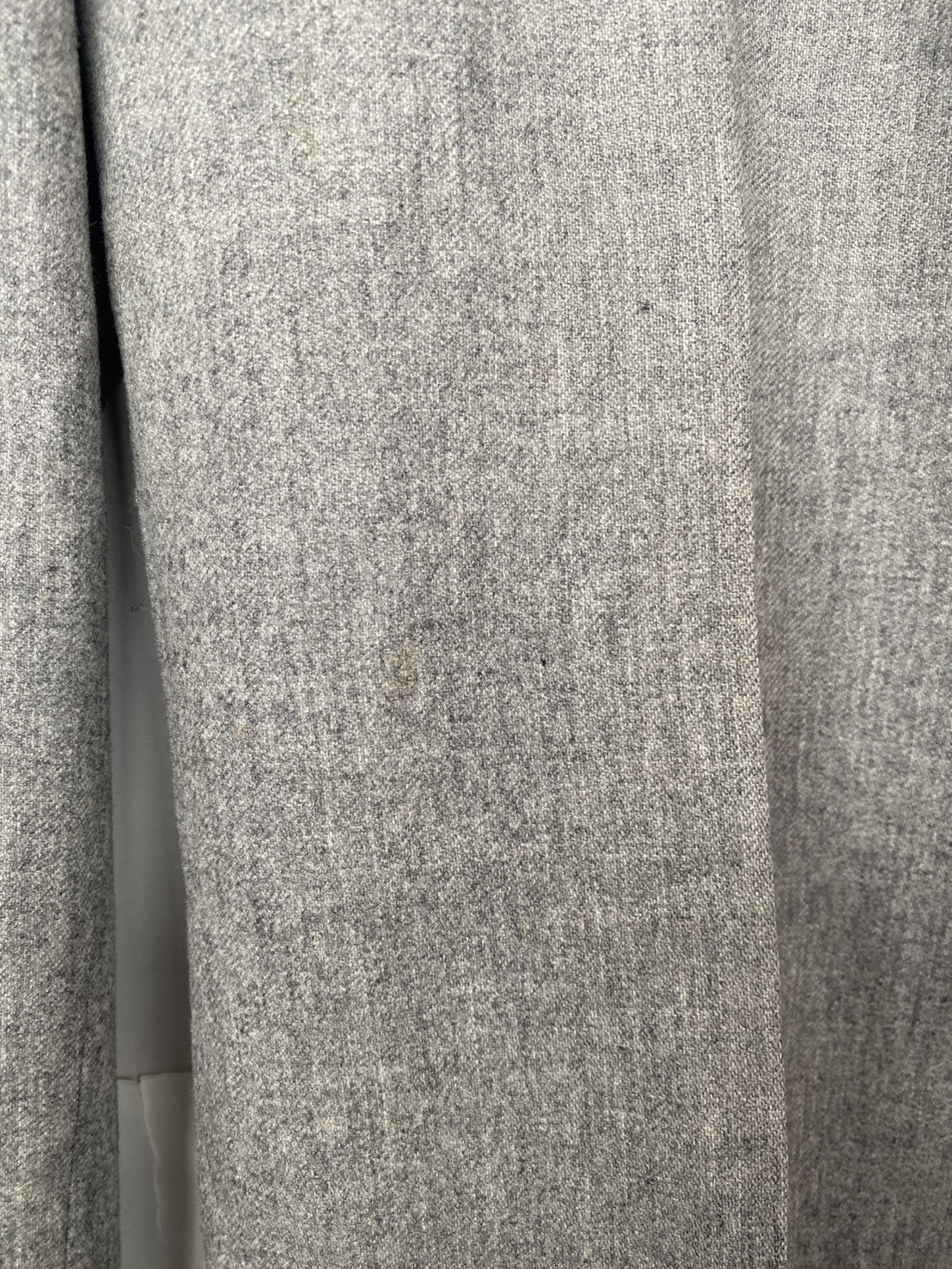 HERMES ウールパンツ グレー 42