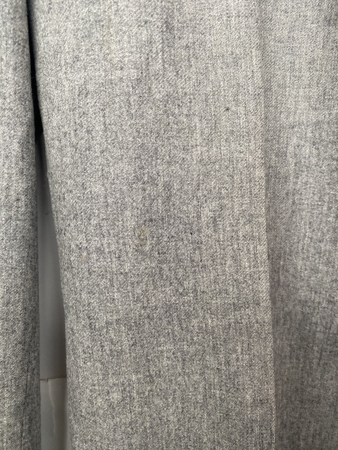 HERMES ウールパンツ グレー 42