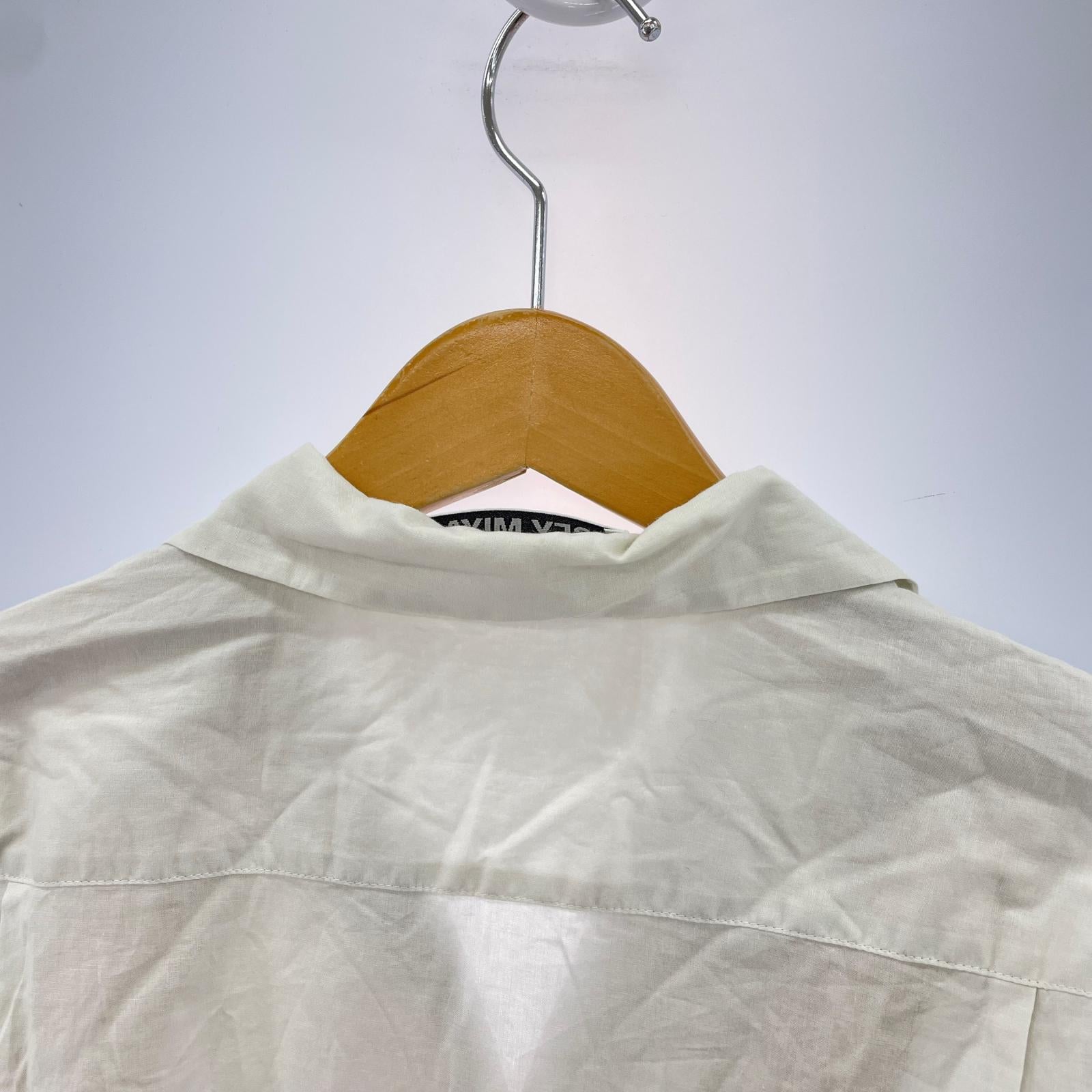 長袖シャツ ISSEY MIYAKE WHITE LABEL デザインシャツ IM24FJ066 白 (2) 2