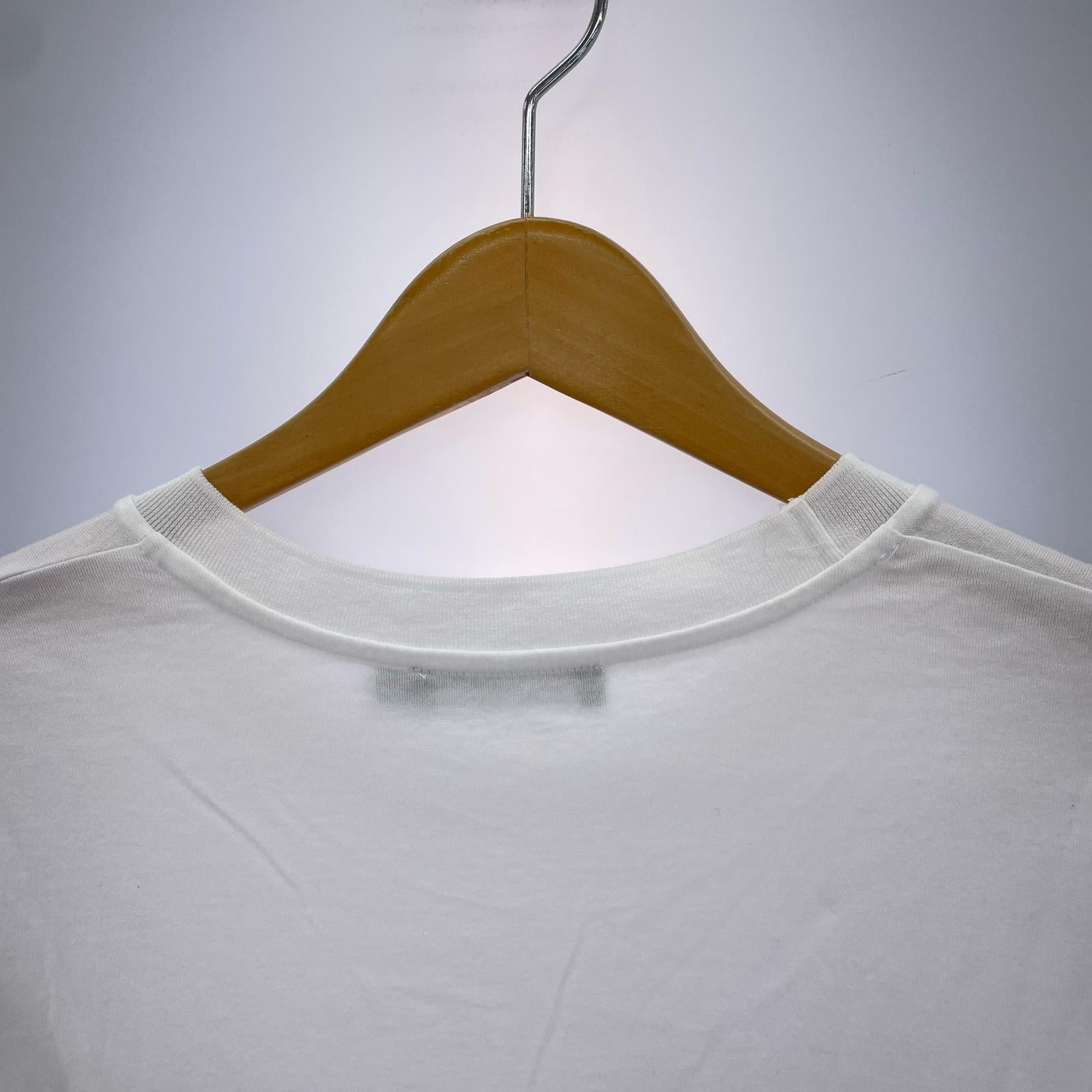 半袖Tシャツ 刺繍ssシャツ 白 38 ホワイト